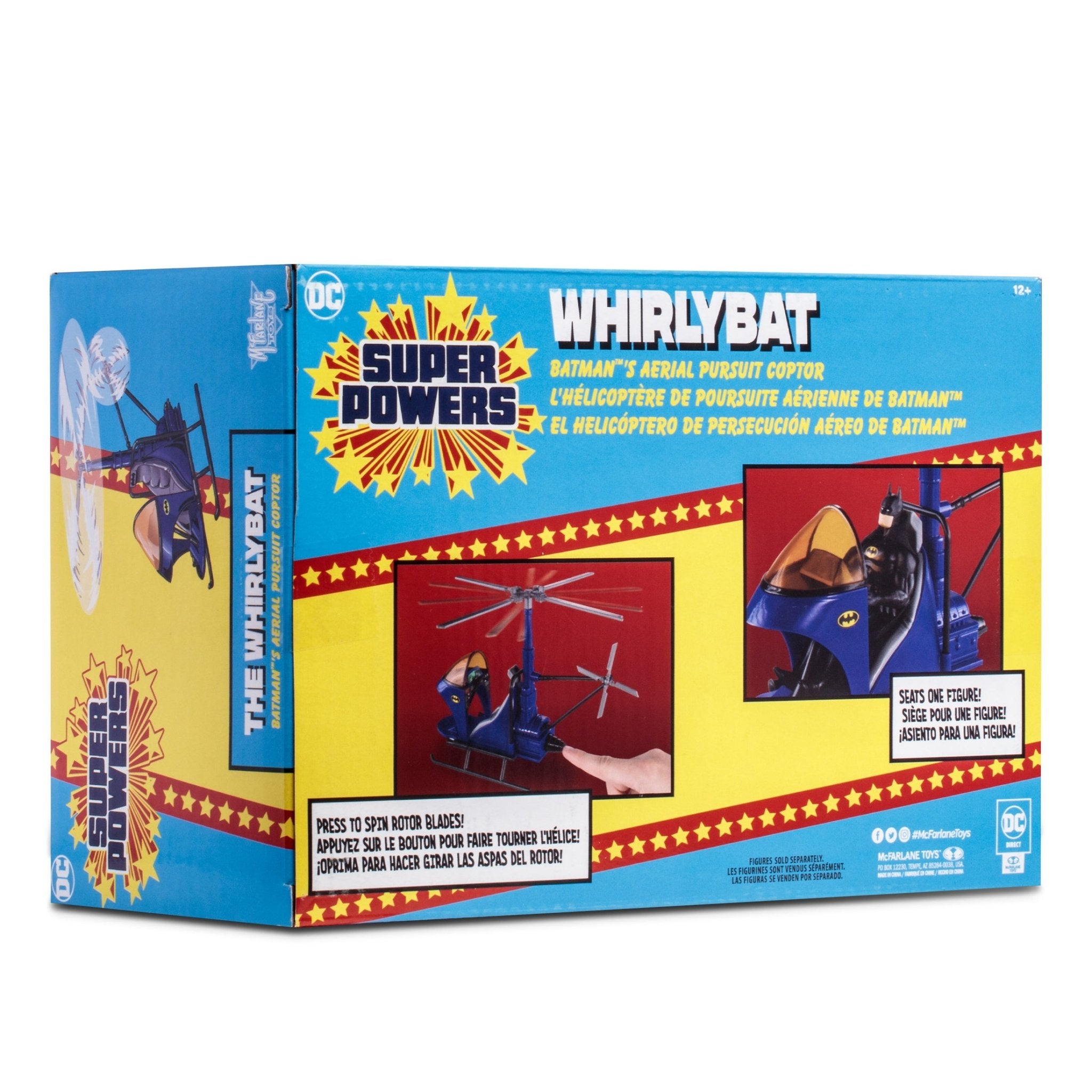 DC Direct - Super Powers Vehicles - WV3 - The Whirly Bat - Mastermind Toys___246336