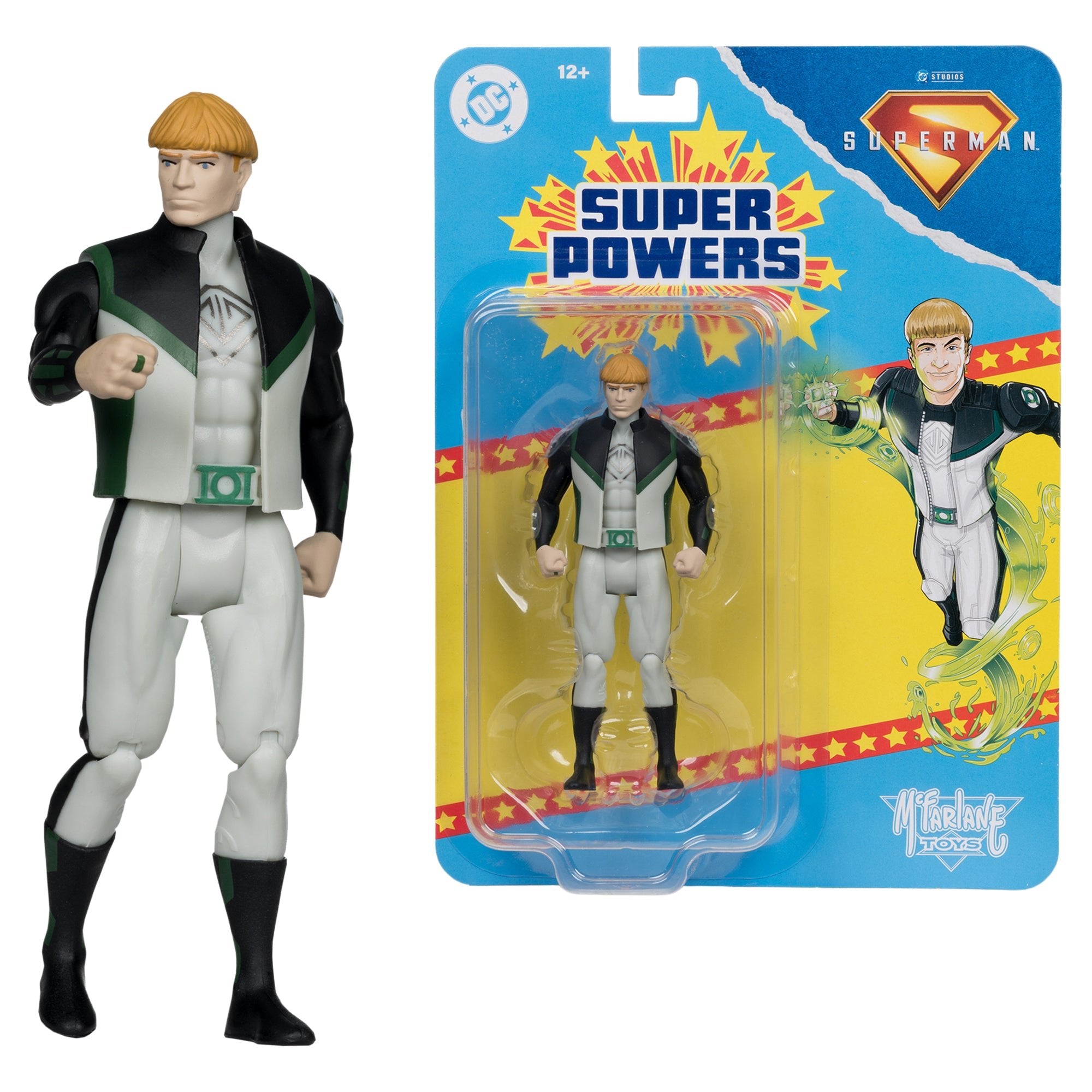 DC Super Powers 5" Figures W12 Superman Movie - Green Lantern Guy Gardner - Mastermind Toys___247814
