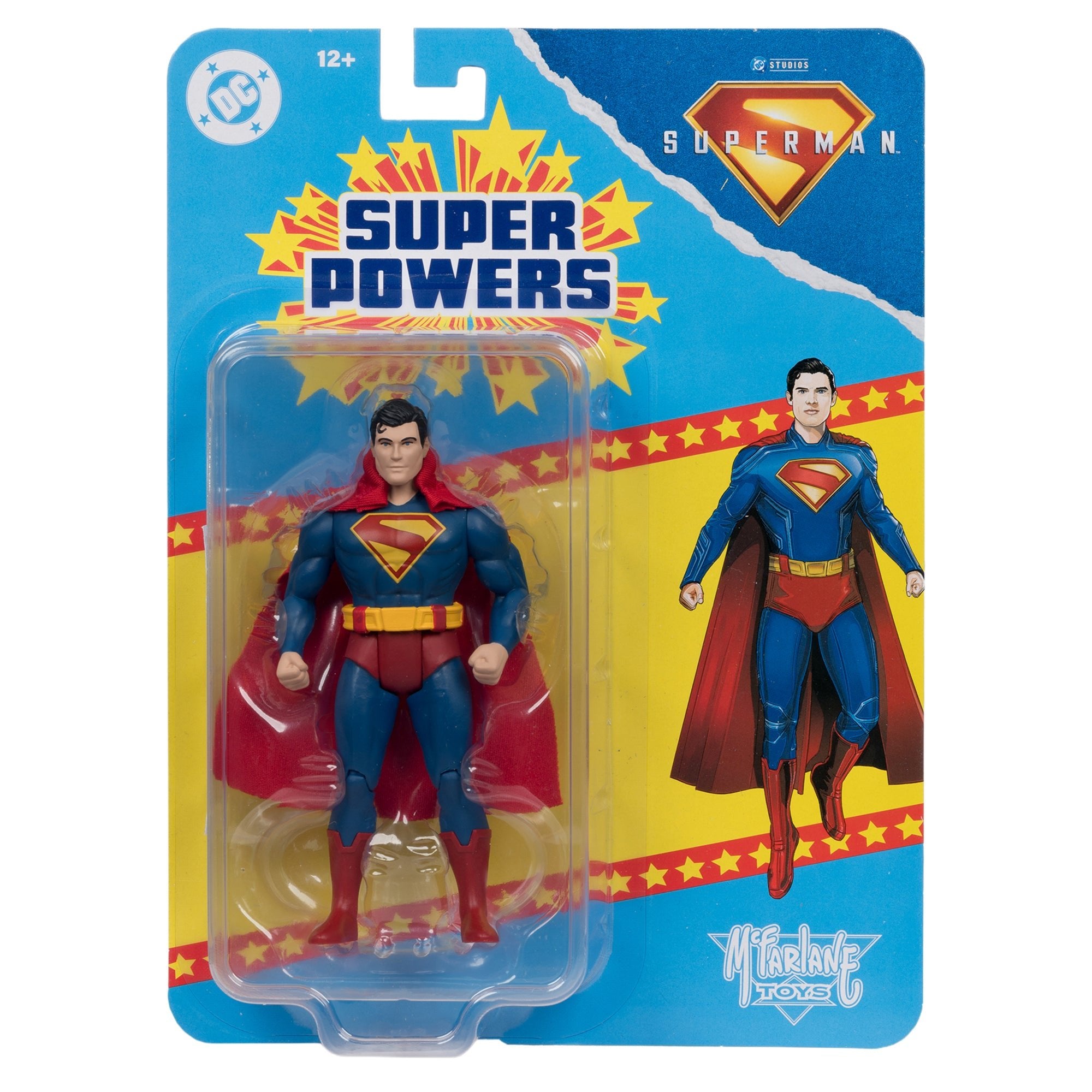 DC Super Powers 5" Figures W12 Superman Movie - Super Man - Mastermind Toys___247811