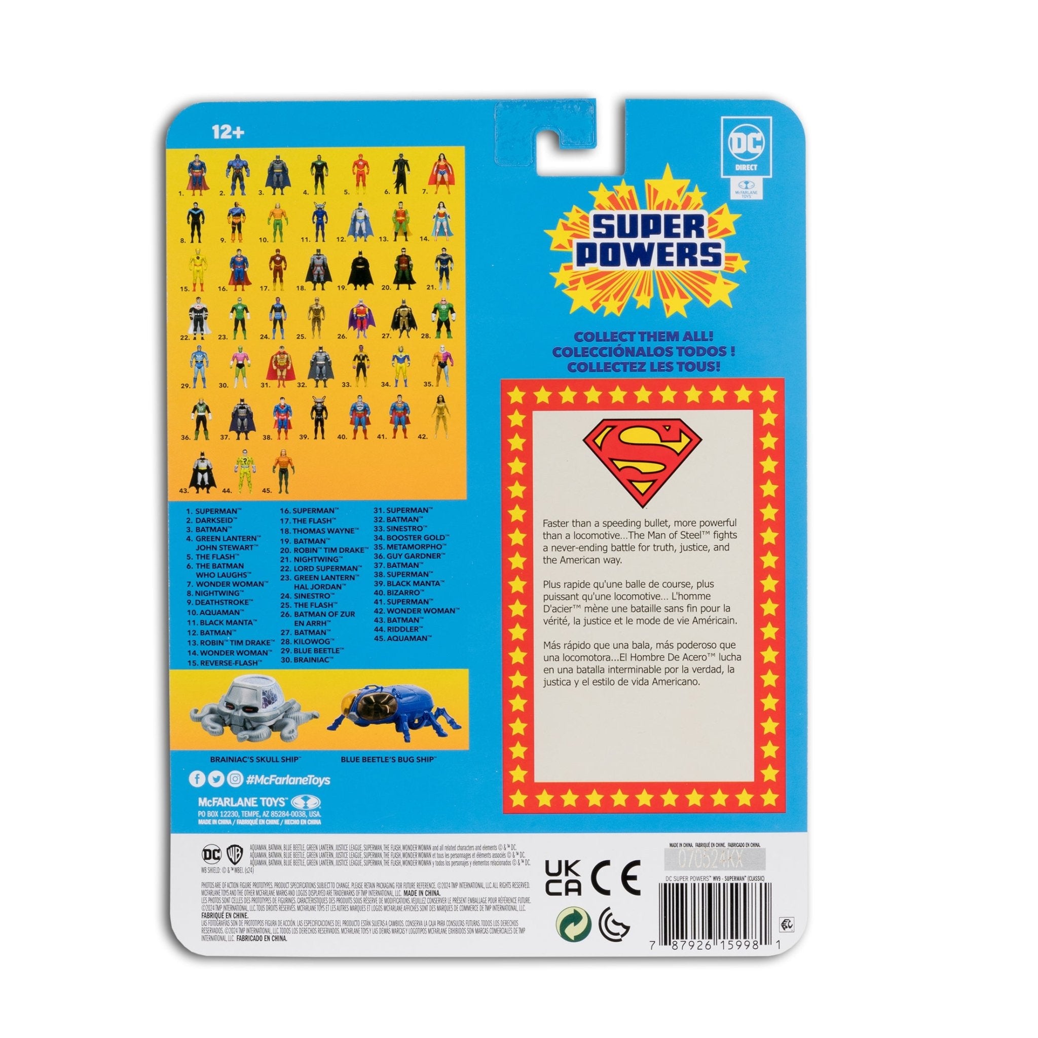 DC Super Powers Superman (Classic) Figure - Mastermind Toys___246329