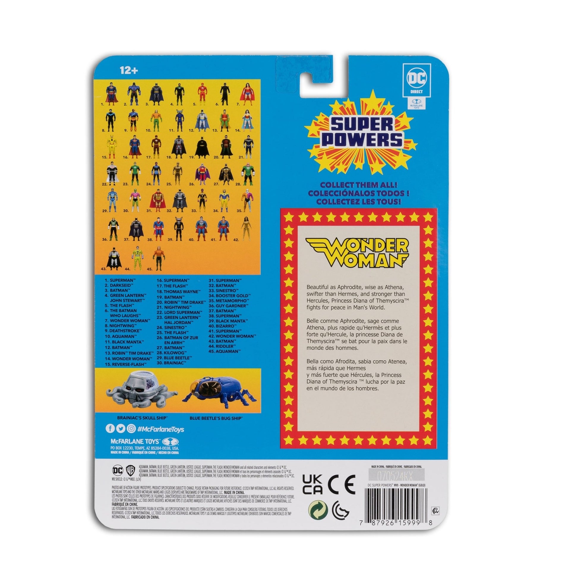 DC Super Powers Wonder Woman Figure - Mastermind Toys___246326