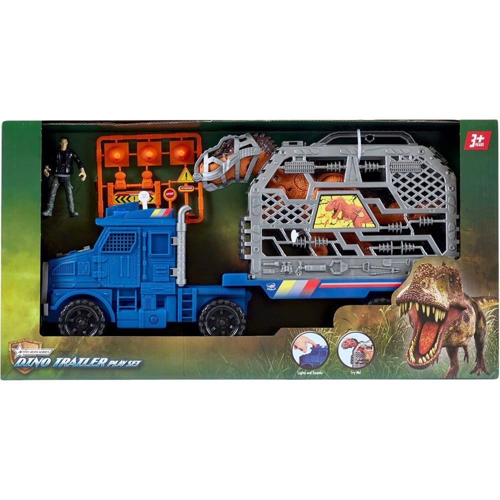 Dino Trailer Play Set - Mastermind Toys___244715