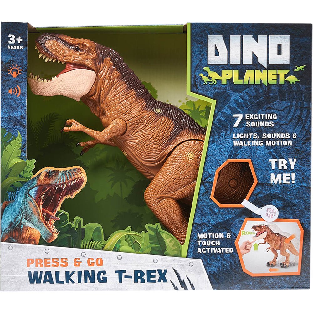 Dinosaur Planet Walking T - Rex W/Sound - Mastermind Toys___244716