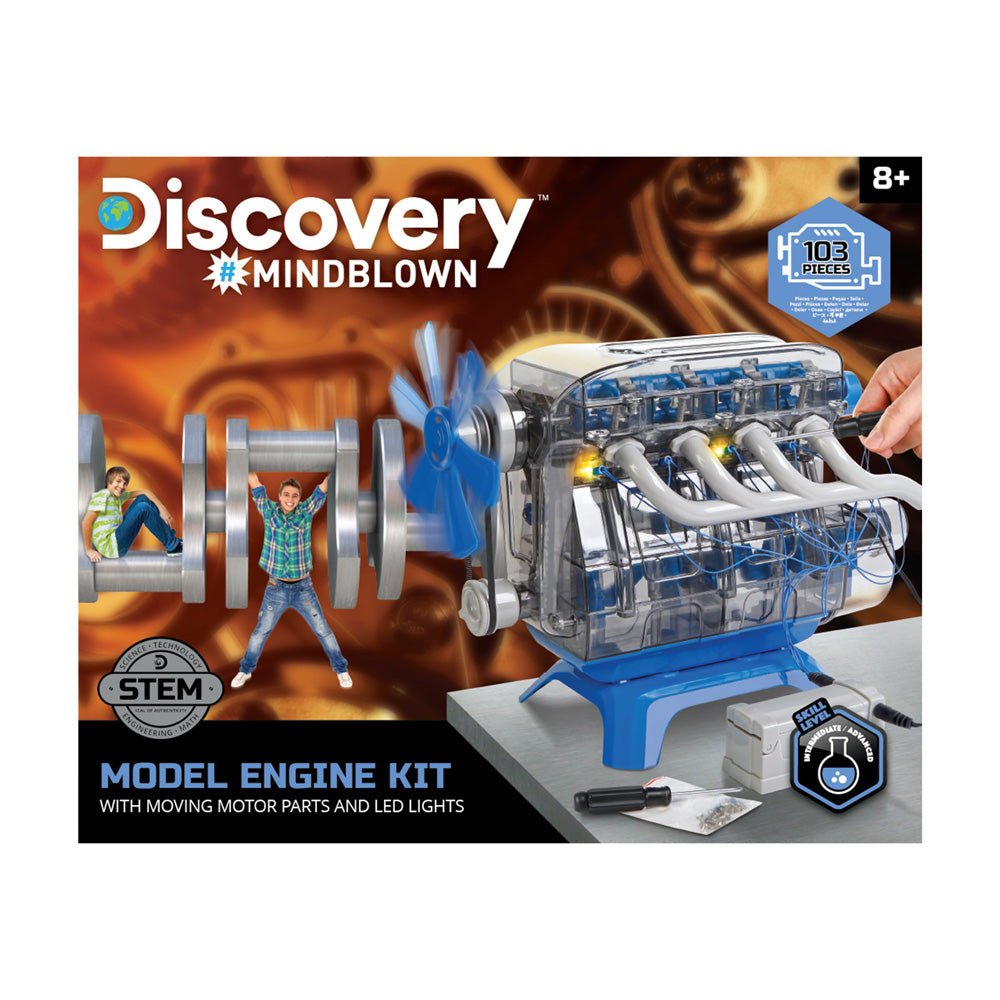 Discovery Mindblown Kids Model Engine Kit - Mastermind Toys___234375