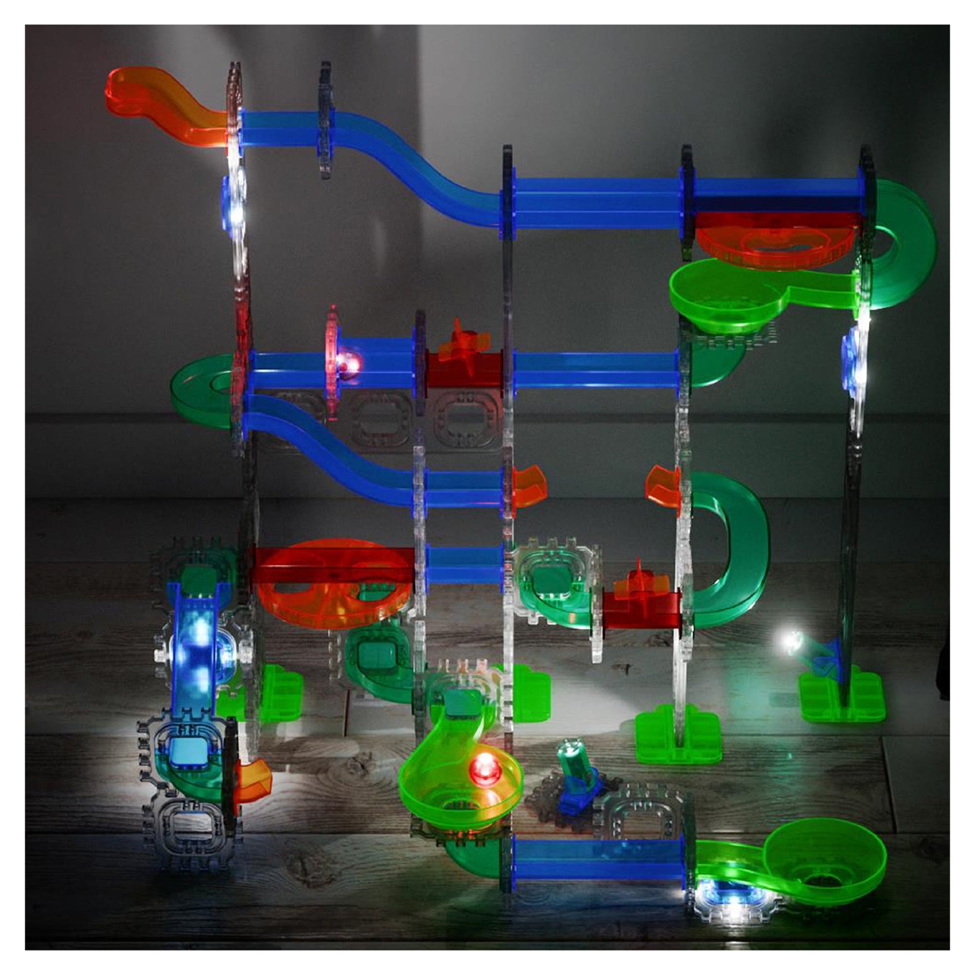 Discovery Toy Tile Marble Run Set with Lights - Mastermind Toys___249049