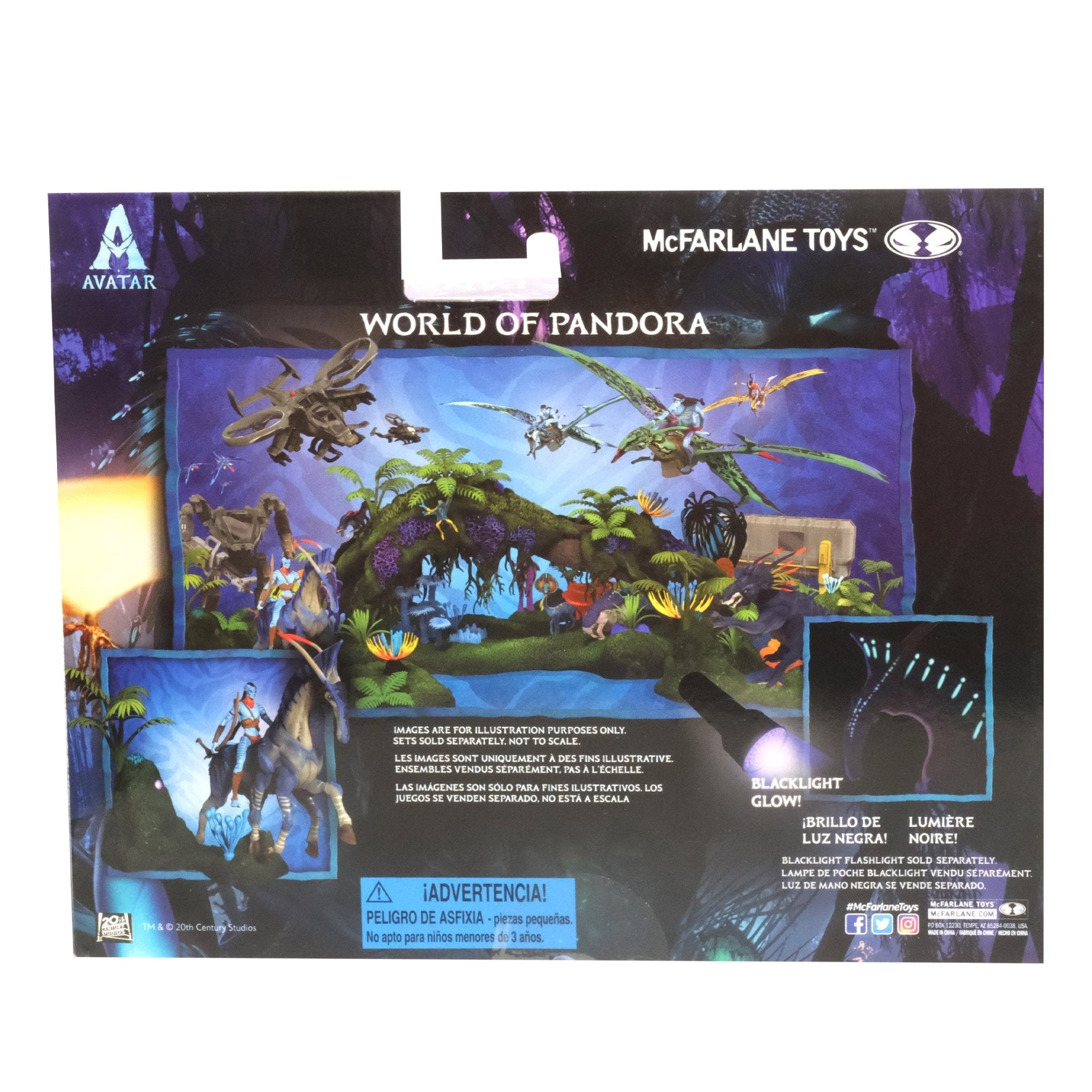 Disney Avatar World Of Pandora A1 - Tus'Tey & Direhorse - Mastermind Toys___246387