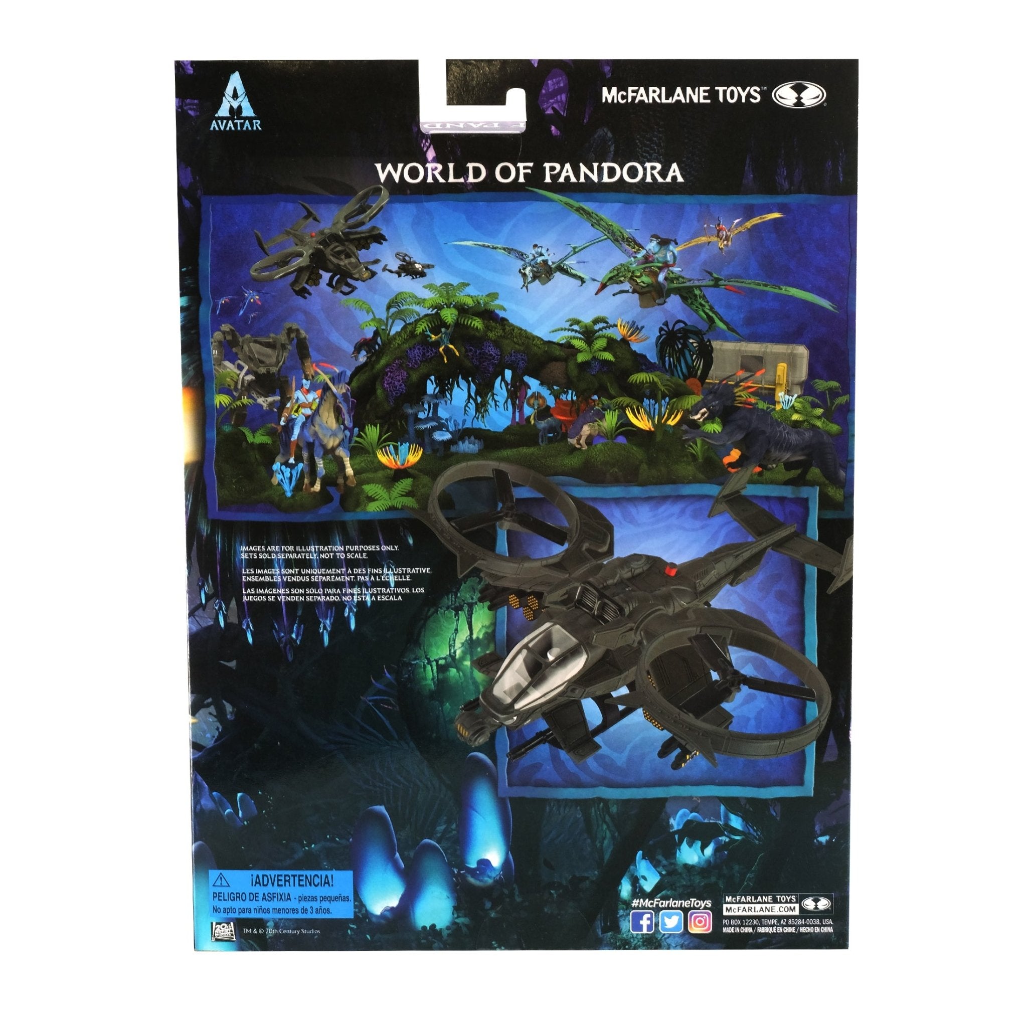 Disney Avatar World Of Pandora Large A1 - Att - 99 Scorpion Gunship - Mastermind Toys___246398