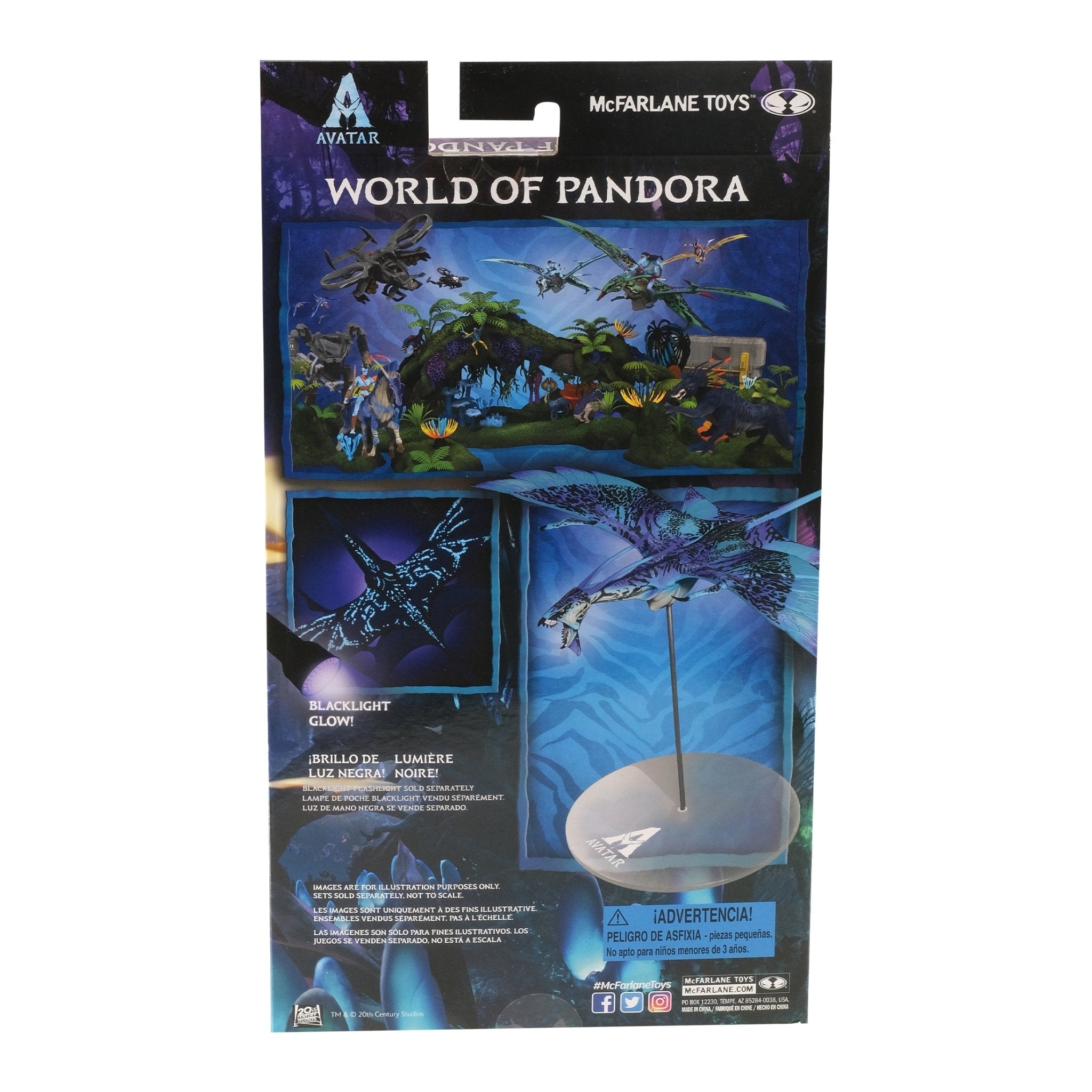Disney Avatar World Of Pandora Mountain Banshee - A1 Blue - Mastermind Toys___246377