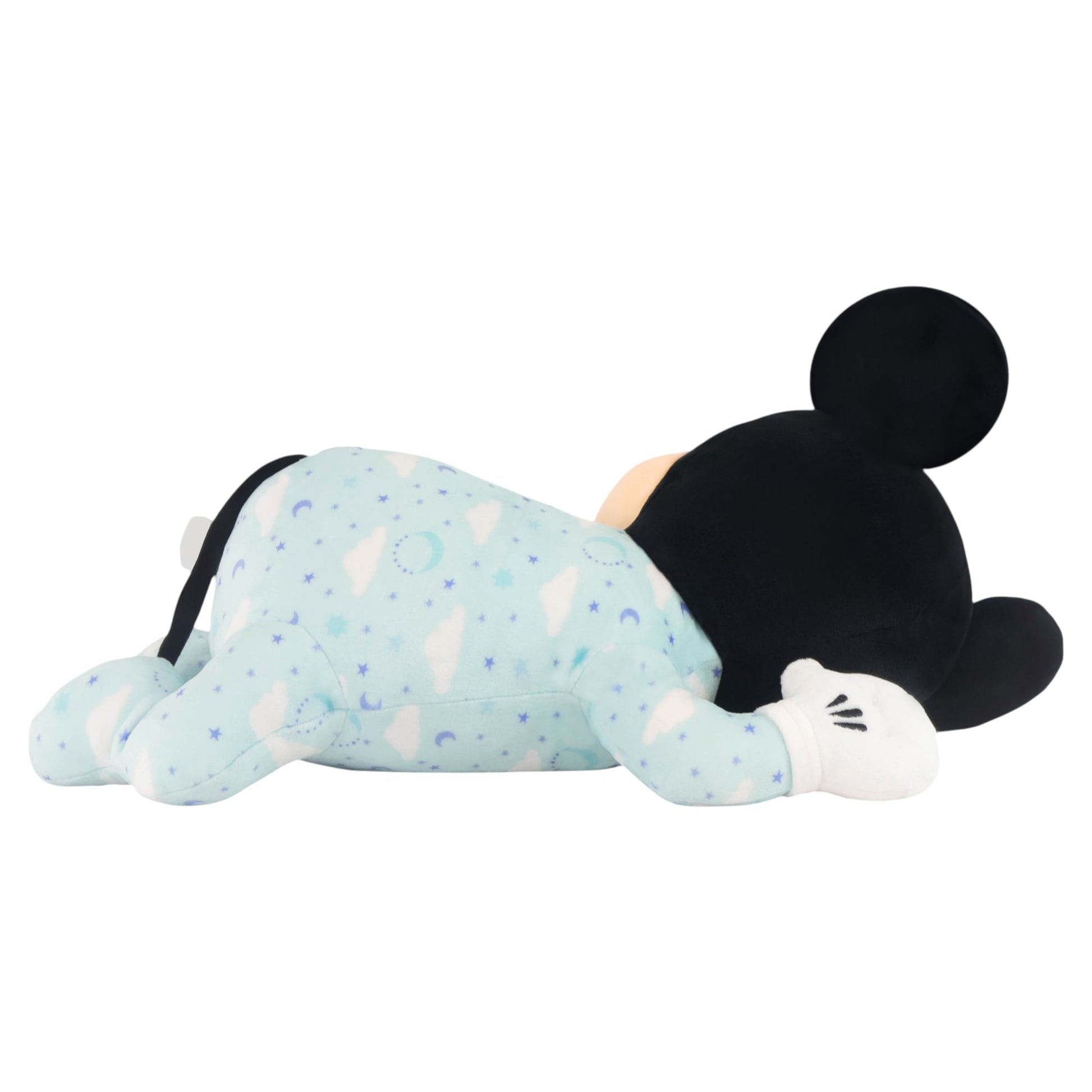 Disney - Mickey Mouse Sleeping Baby Plush - New PJ - Mastermind Toys___247505