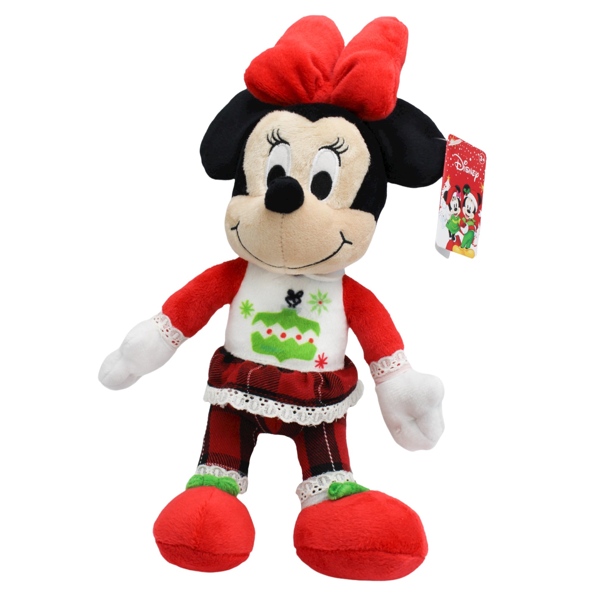 Disney - Minnie Mouse Christmas Pyjama Plush - Small - Mastermind Toys___245501