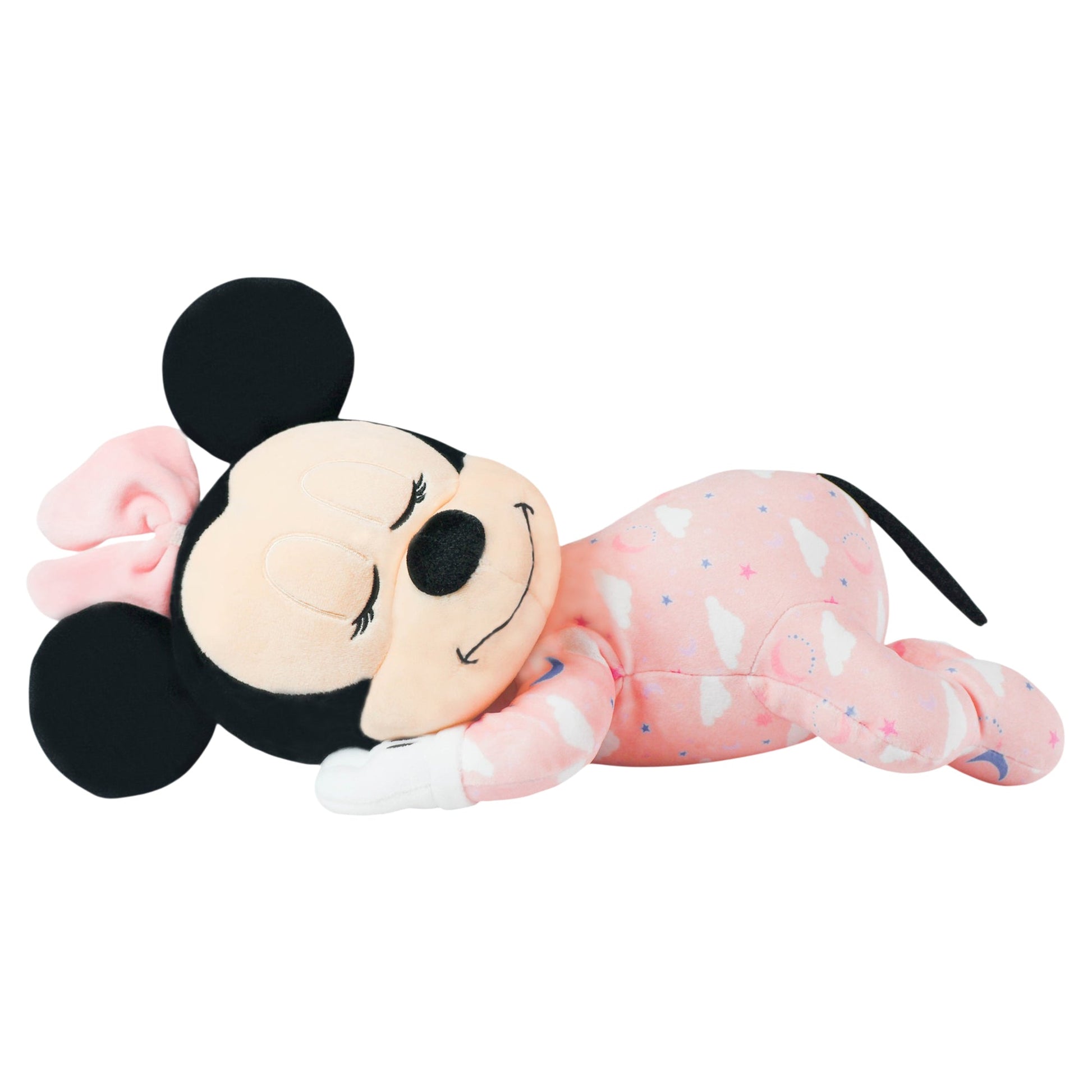 Disney - Minnie Mouse Sleeping Baby Plush - New PJ - Mastermind Toys___247506