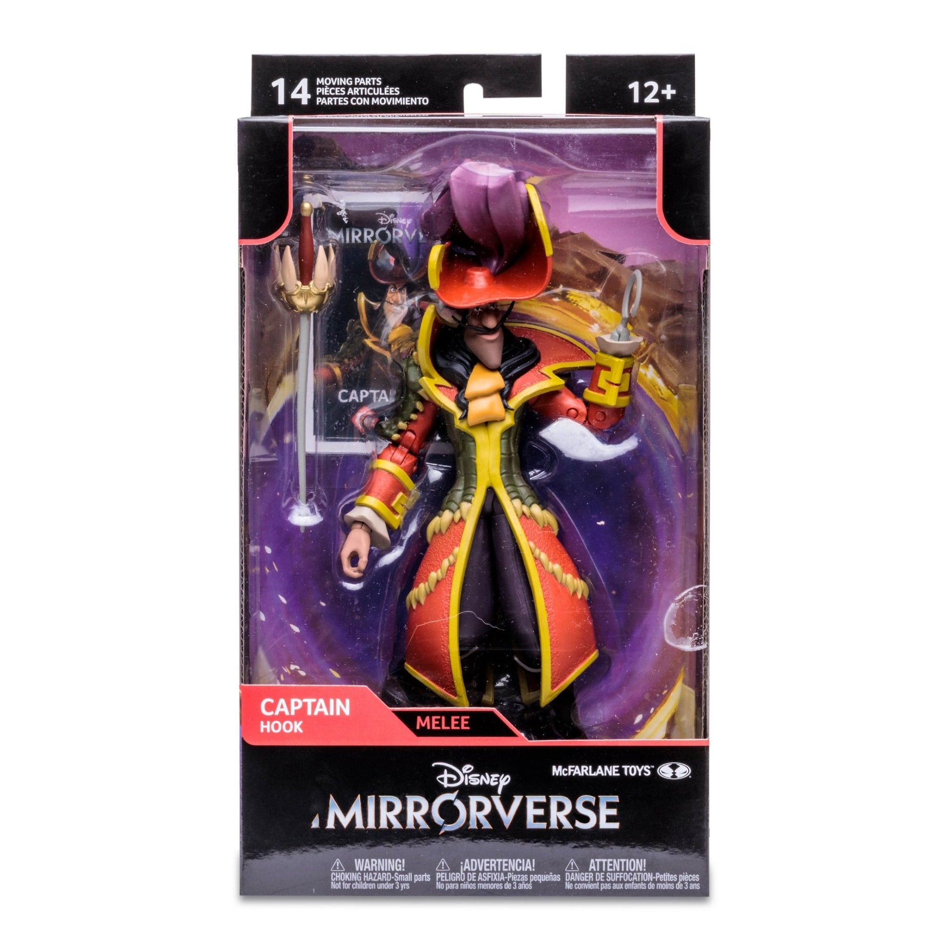 Disney Mirrorverse 7'' Figure - Captain Hook - Mastermind Toys___246406