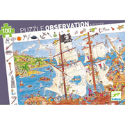 Djeco Observation Puzzle / Pirates / 100 pcs - Mastermind Toys___238176
