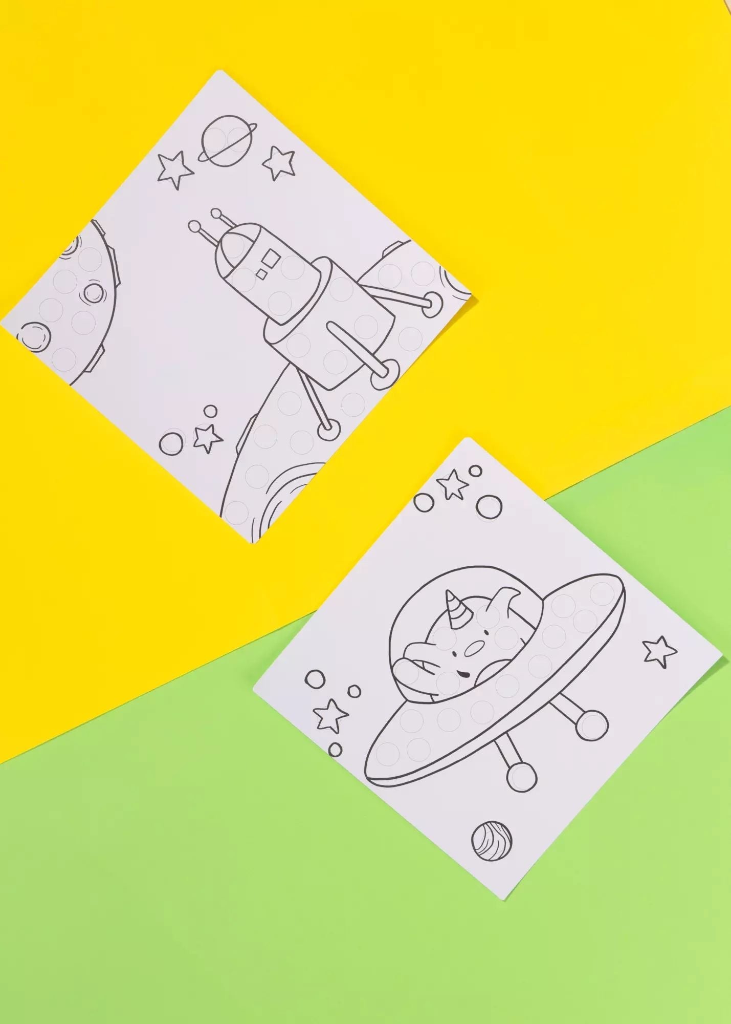 Dot Markers Activity Set – Space (8 Colors) - Mastermind Toys___250110