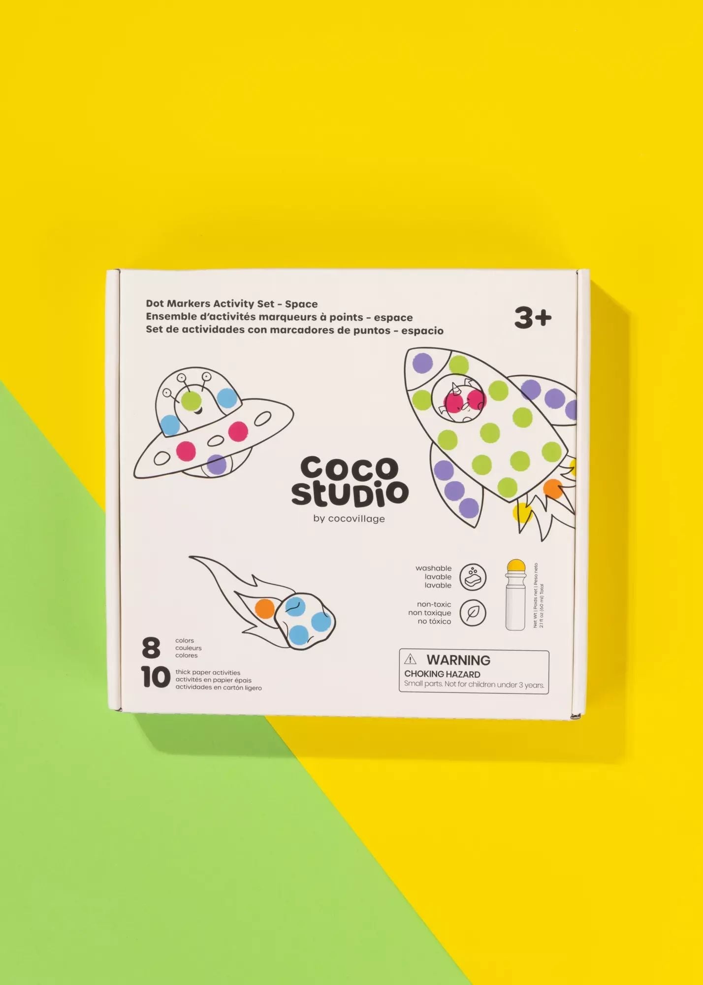 Dot Markers Activity Set – Space (8 Colors) - Mastermind Toys___250110