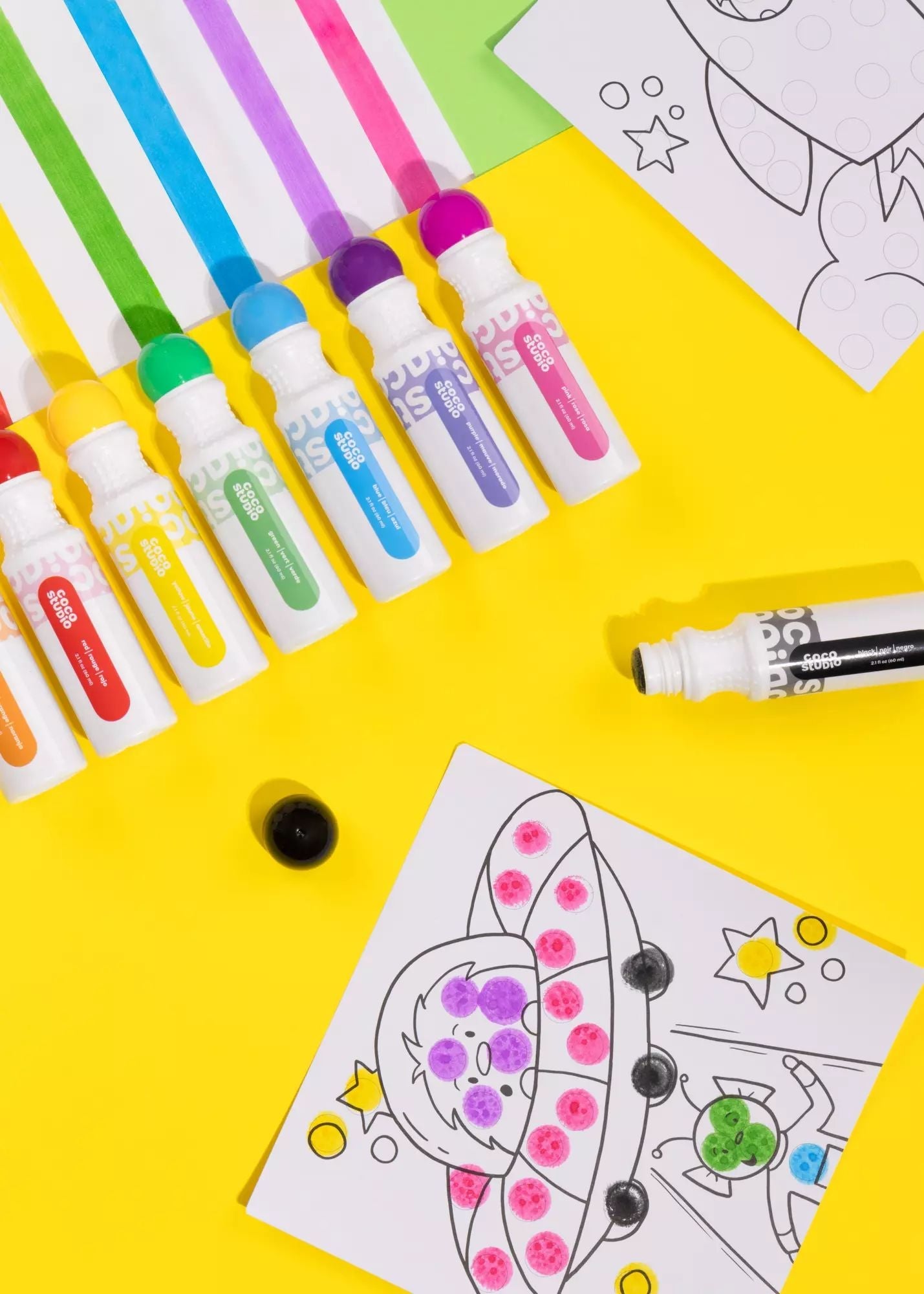 Dot Markers Activity Set – Space (8 Colors) - Mastermind Toys___250110