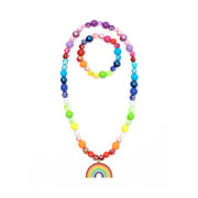 Double Rainbow Necklace & Bracelet Set 2pc - Mastermind Toys___222850