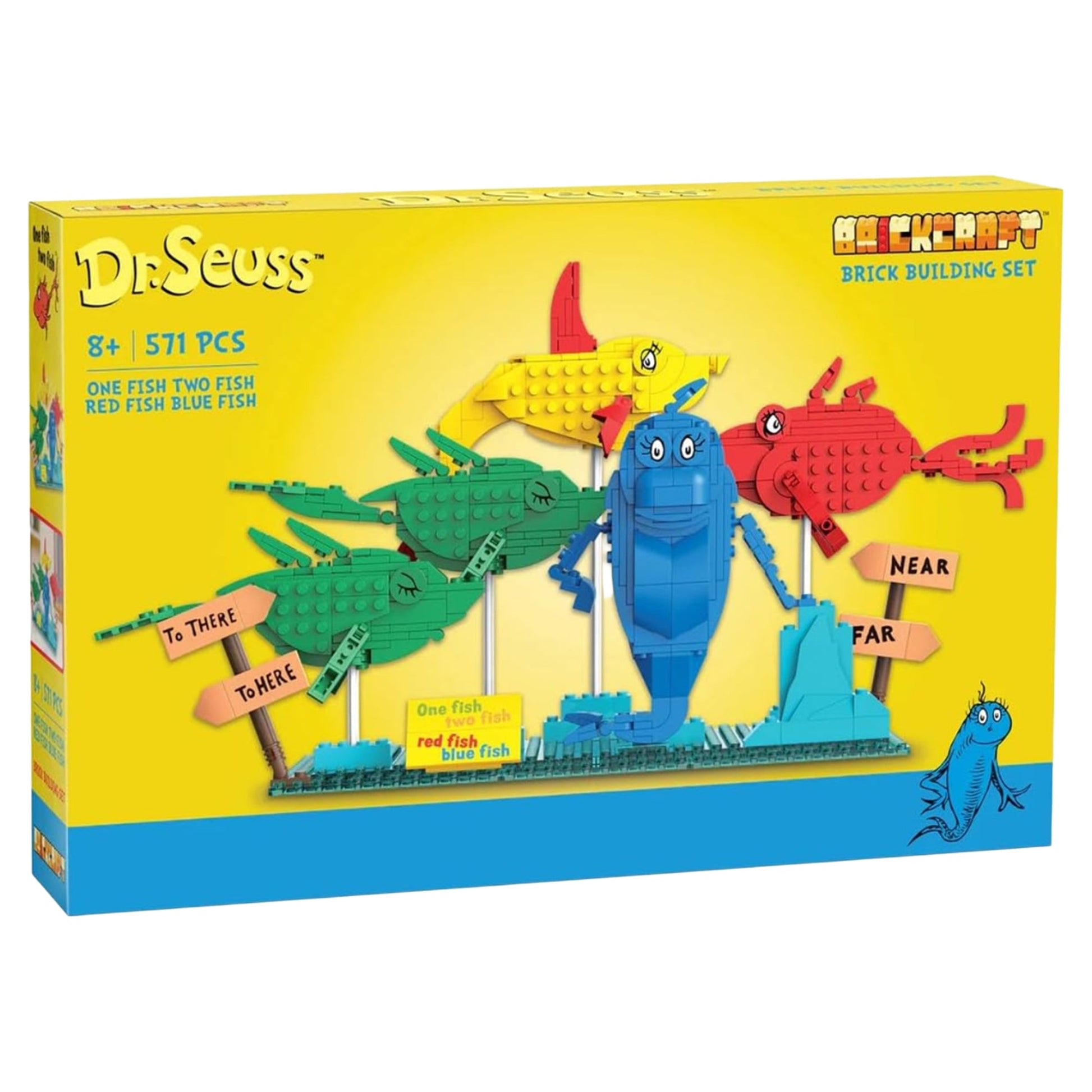 Dr. SuessOne Fish, Two Fish, Red Fish Blue Fish - 571 Pieces - Mastermind Toys___249897