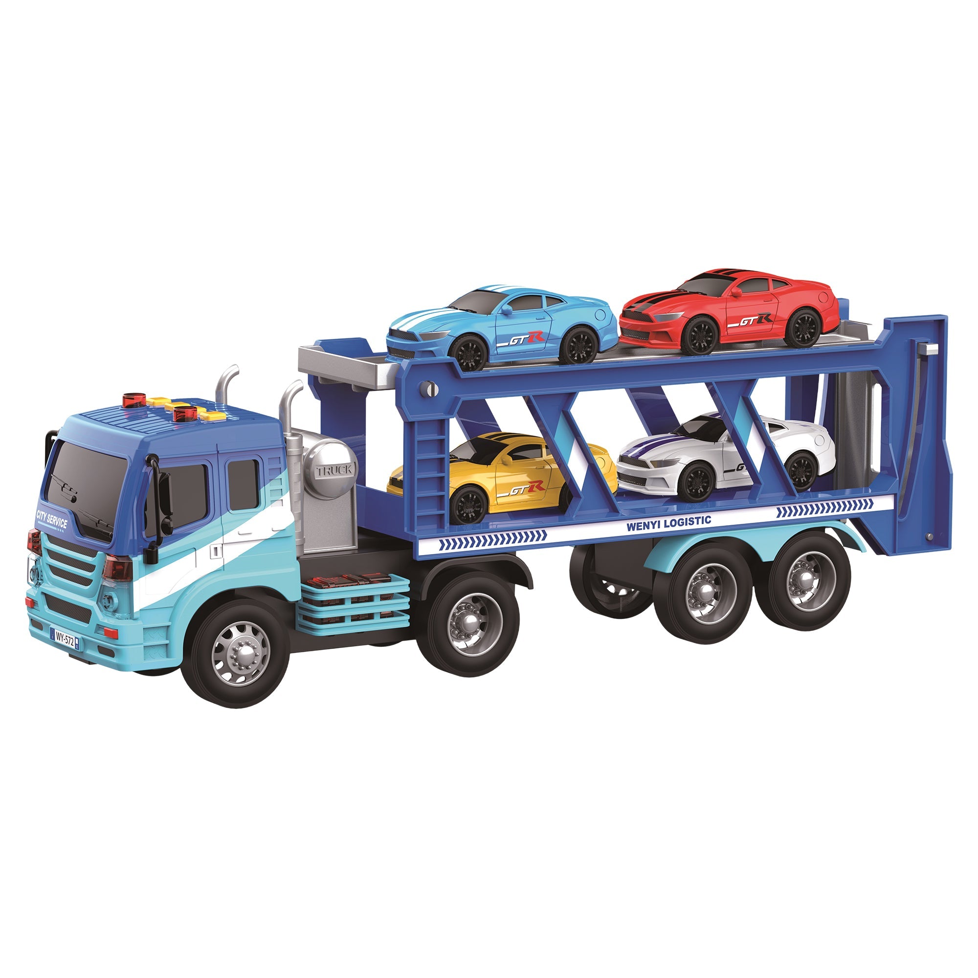 Dragon Wheels Car Transport Truck - Mastermind Toys___248092