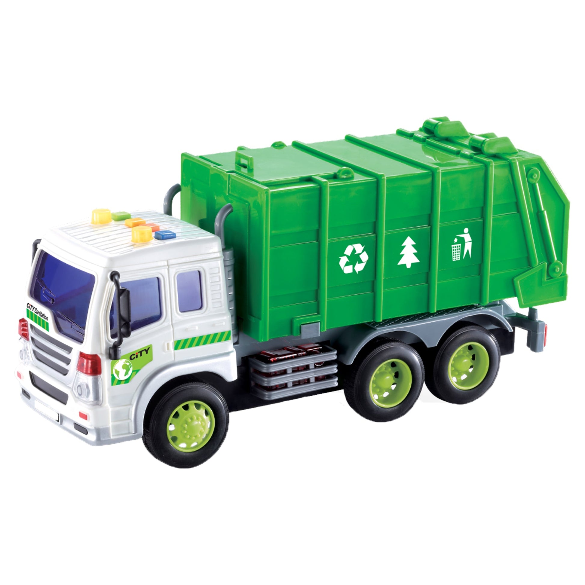 Dragon Wheels Garbage Truck City Service - Mastermind Toys___248085