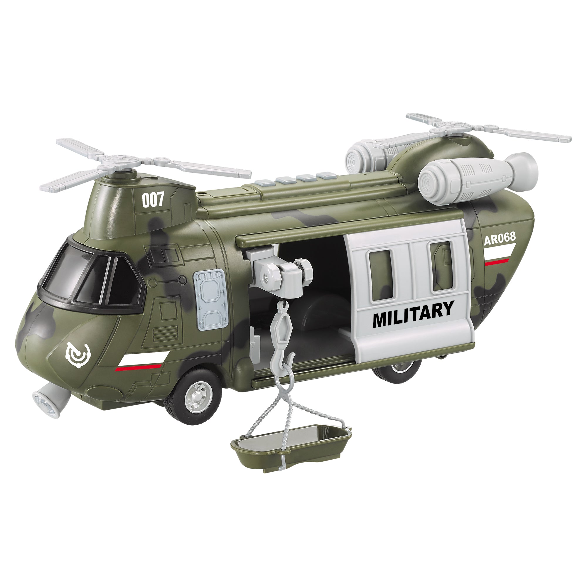 Dragon Wheels Military Helicopter - Mastermind Toys___248094