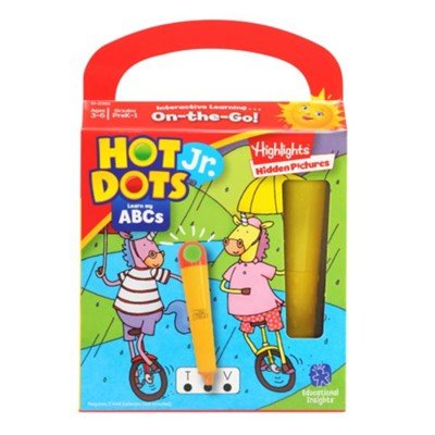 Educational Insights Hot Dots Jr. Highlights Learn My Abc - Mastermind Toys___256674