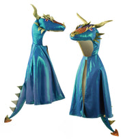 Emerald The Metallic Dragon Cape, Size 5 - 6 - Mastermind Toys___245108