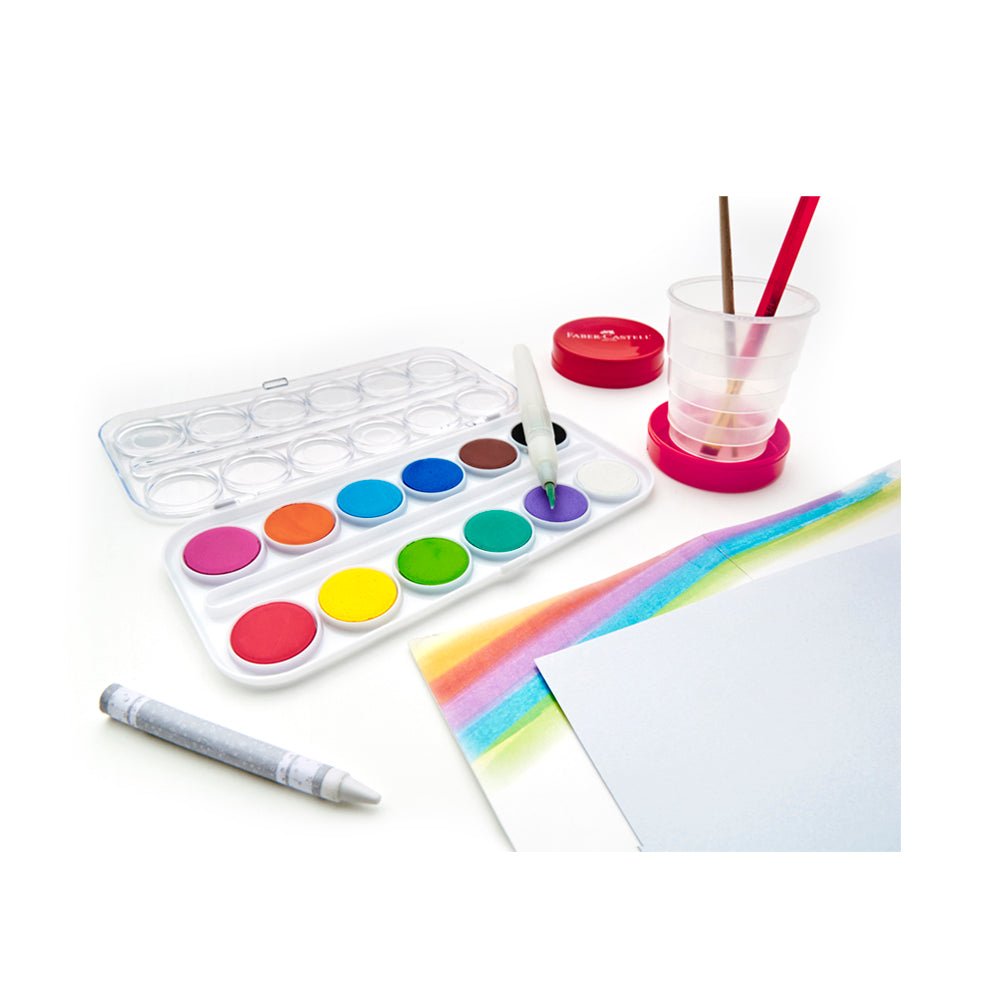 Faber-Castell Young Artist Learn to Watercolor Set - Mastermind Toys___214617