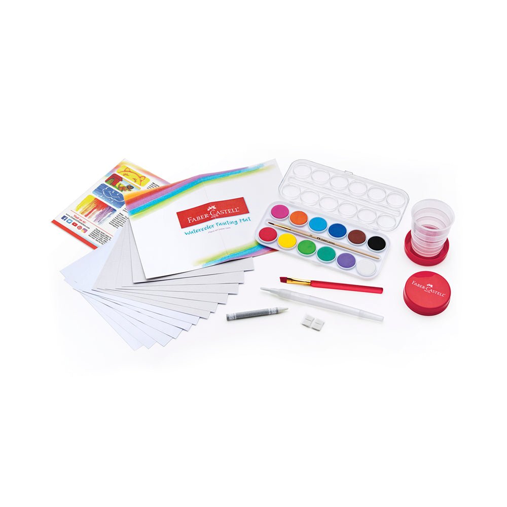Faber-Castell Young Artist Learn to Watercolor Set - Mastermind Toys___214617