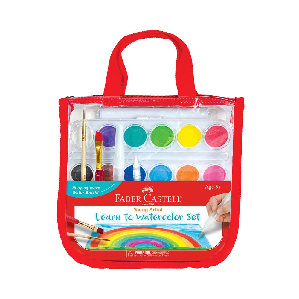 Faber-Castell Young Artist Learn to Watercolor Set - Mastermind Toys___214617