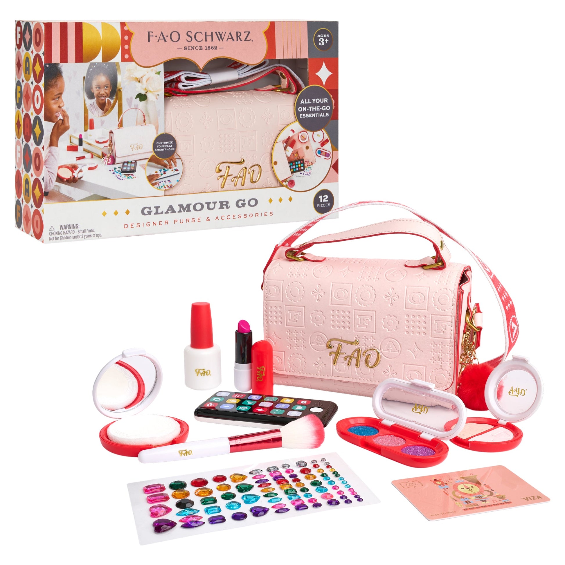 Fao - Abulous - Girls Glamour Purse Set w/ Cell Phone - Mastermind Toys___249093