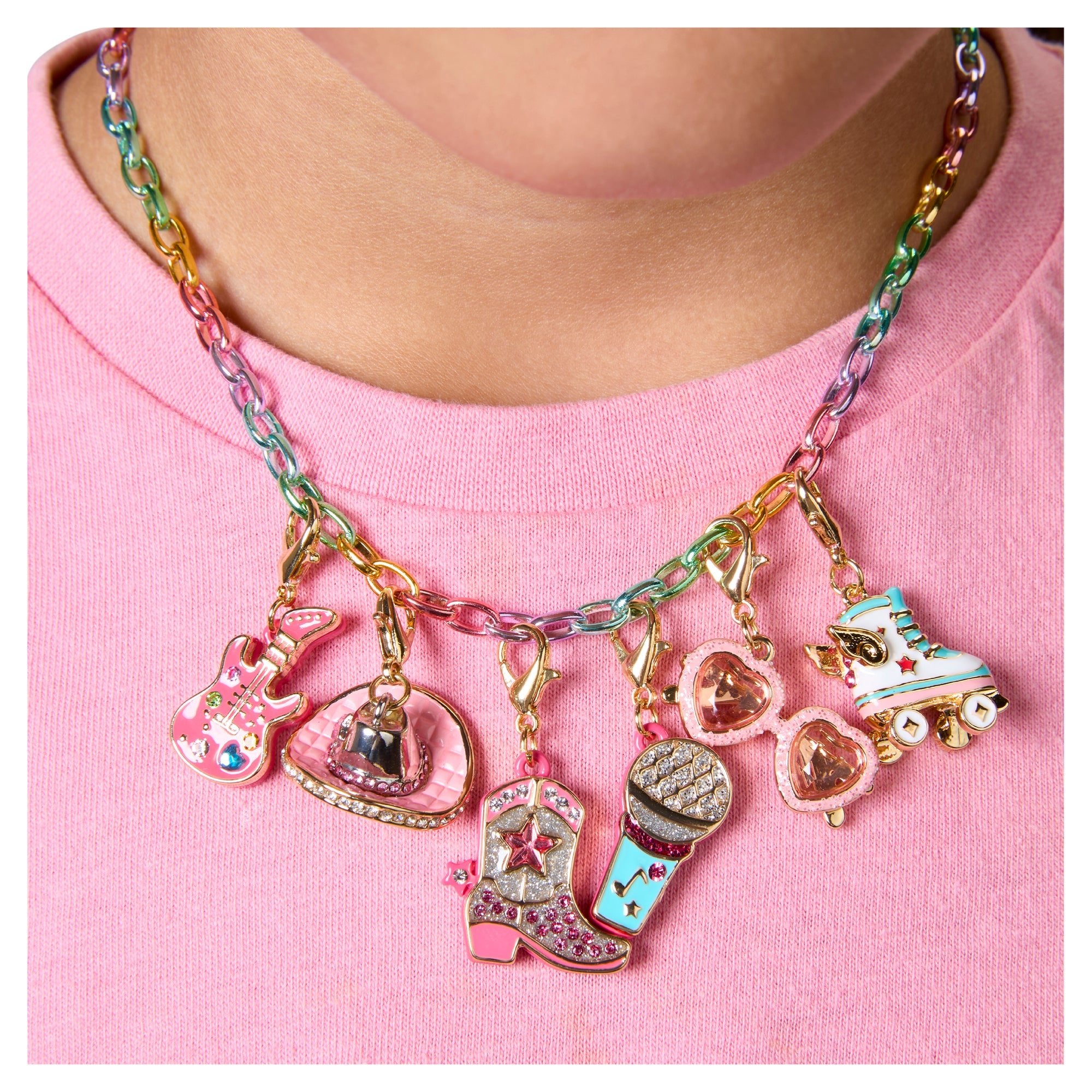 FAO Charm Bare Necklace - Rainbow - Mastermind Toys___248584