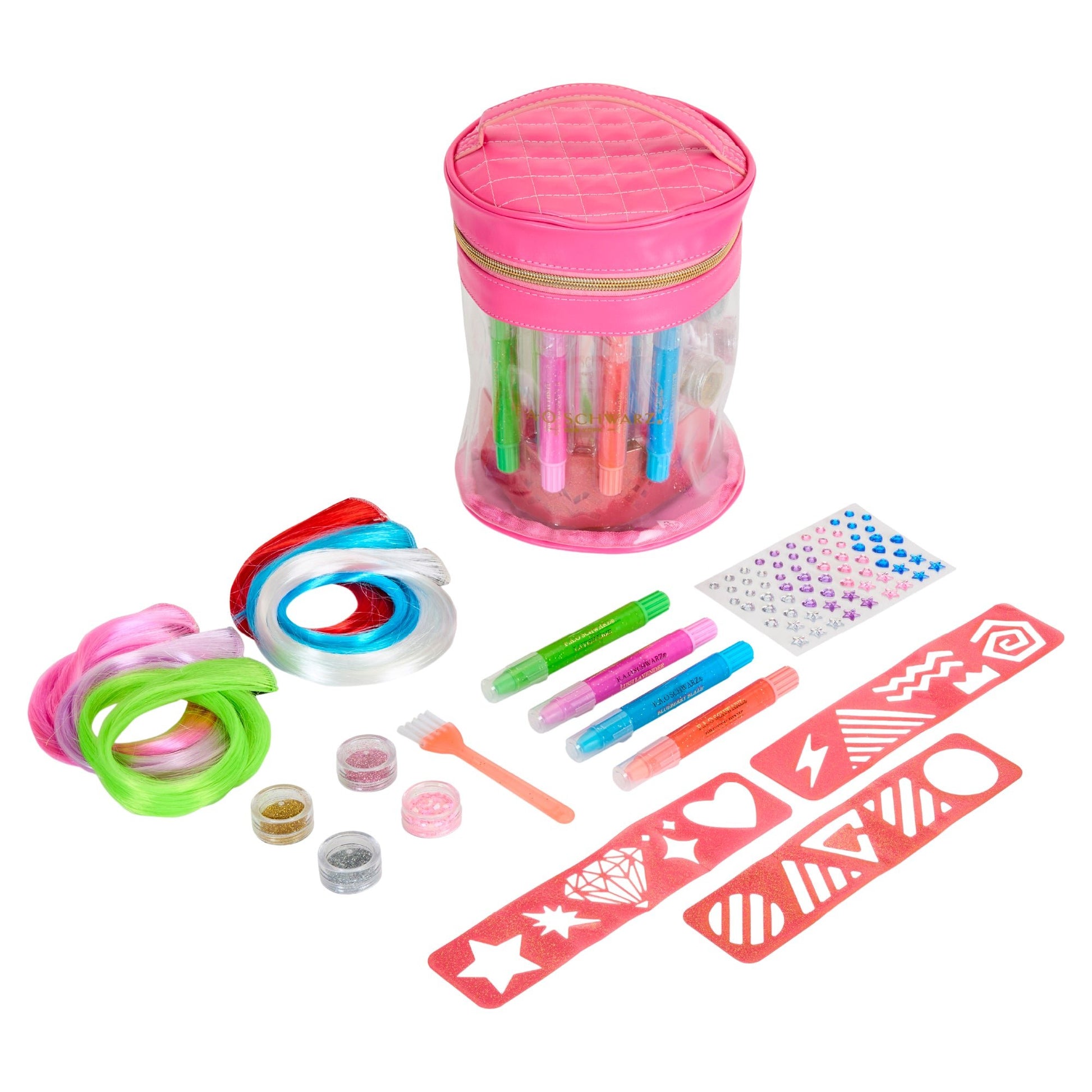 FAO Schwarz® Hair Dazzle Design 20 - Piece Set - Mastermind Toys___249068