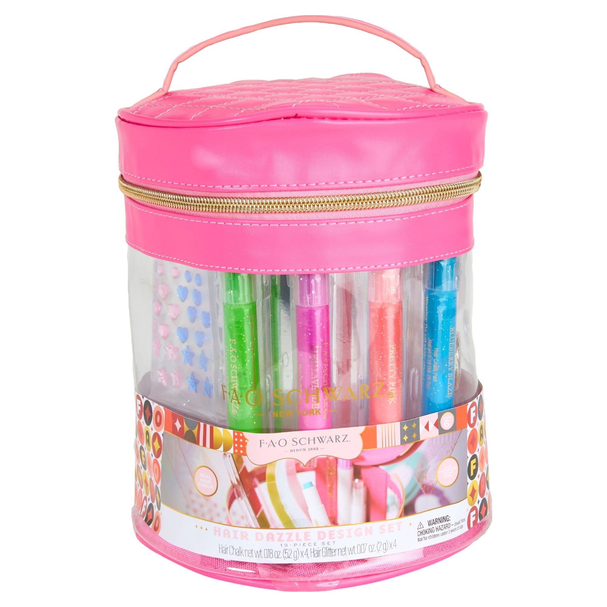 FAO Schwarz® Hair Dazzle Design 20 - Piece Set - Mastermind Toys___249068