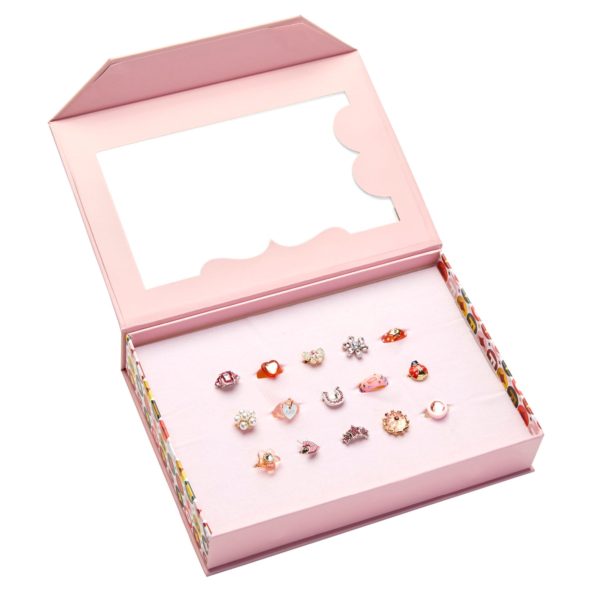 FAO Schwarz® Tiny Glam Rings 15 - Piece Set - Mastermind Toys___249064