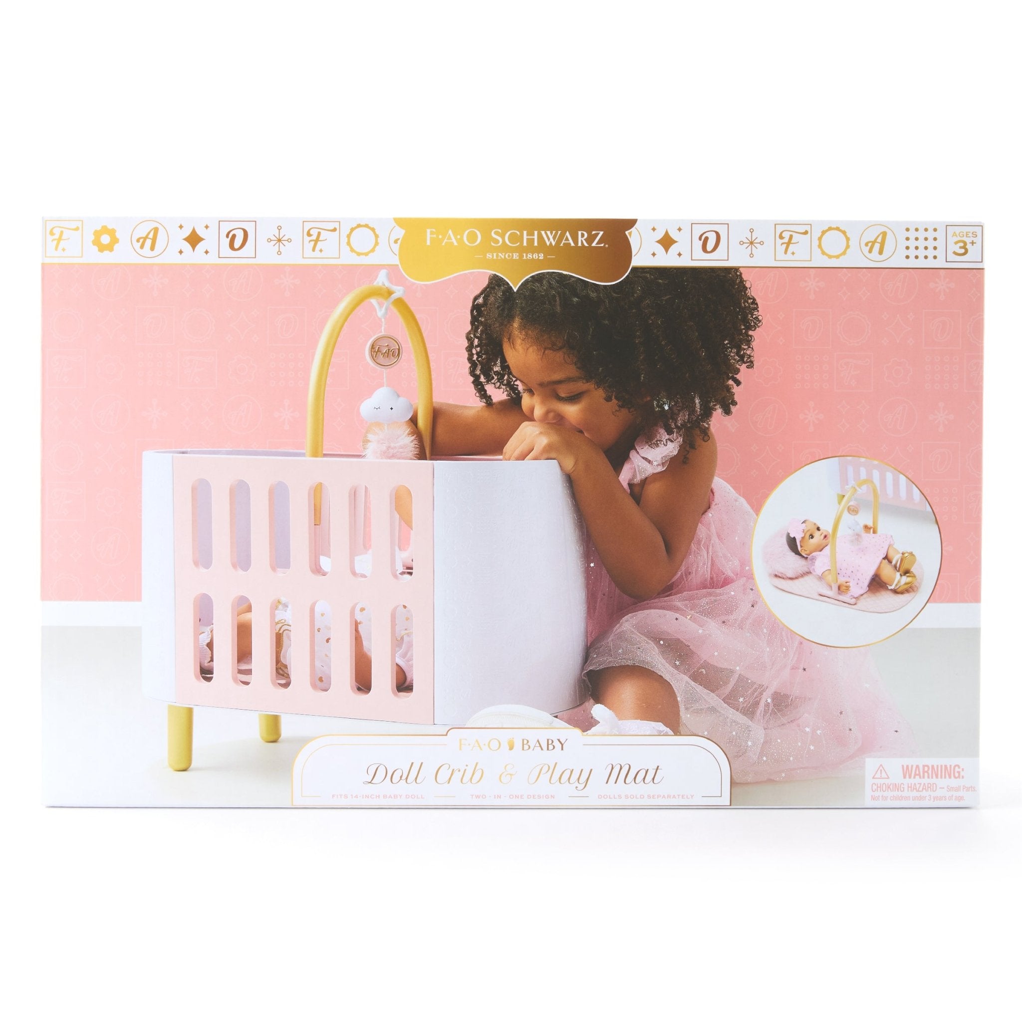 FAO Toy Doll Accessory Crib - Mastermind Toys___247668