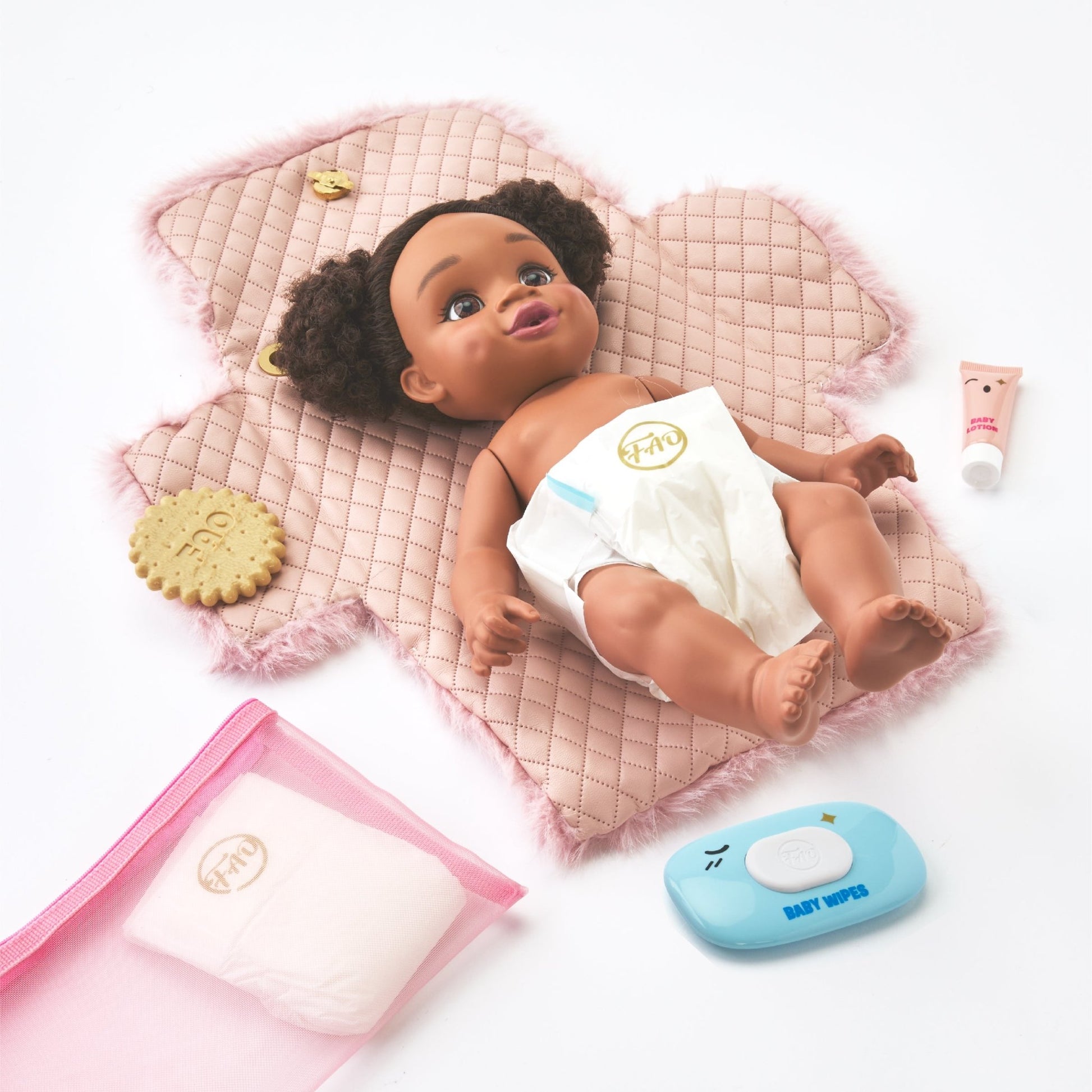 FAO Toy Doll Accessory Diaper Bag Set - Mastermind Toys___247669