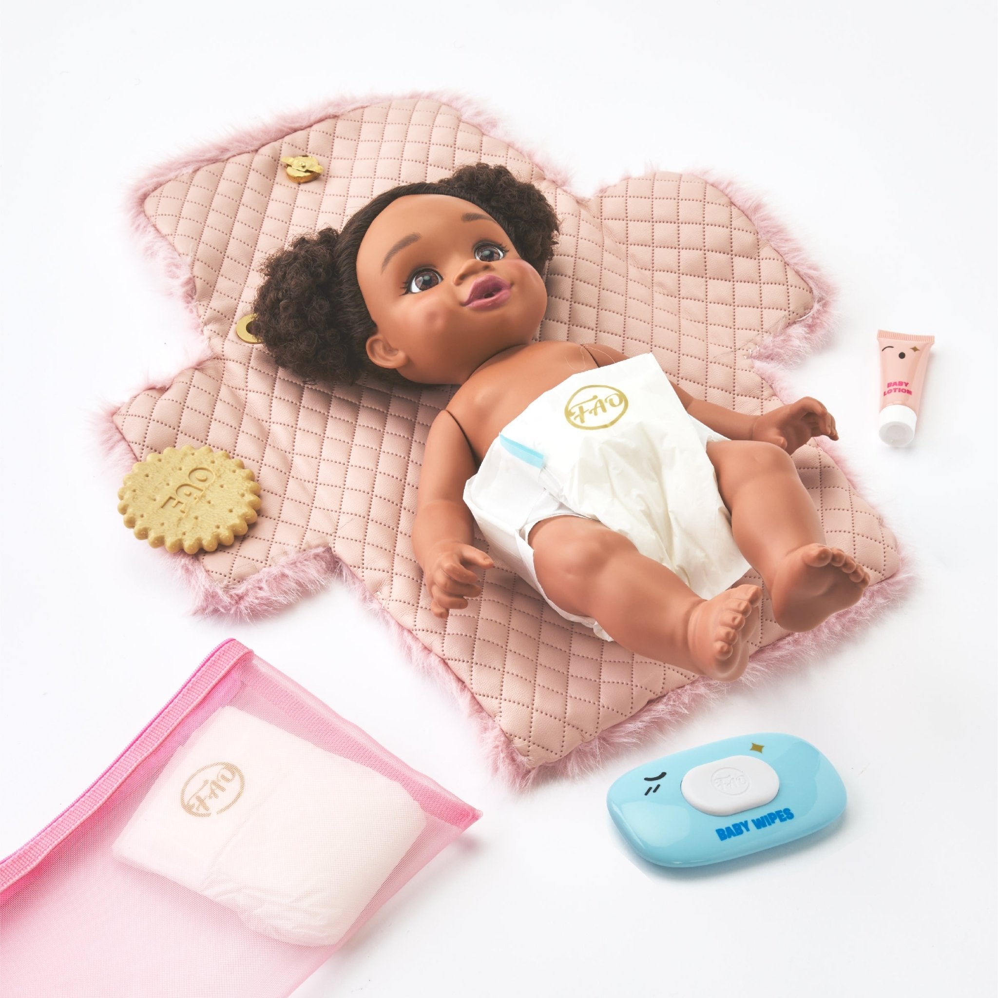 FAO Toy Doll Accessory Diaper Bag Set - Mastermind Toys___247669