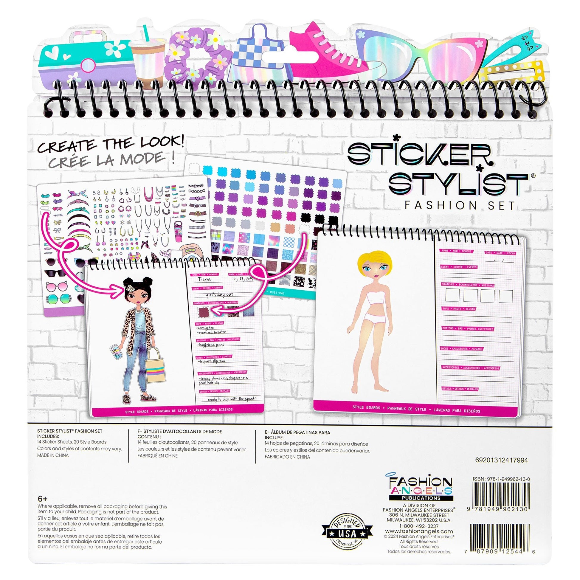 Fashion Sticker Stylist - Mastermind Toys___245941