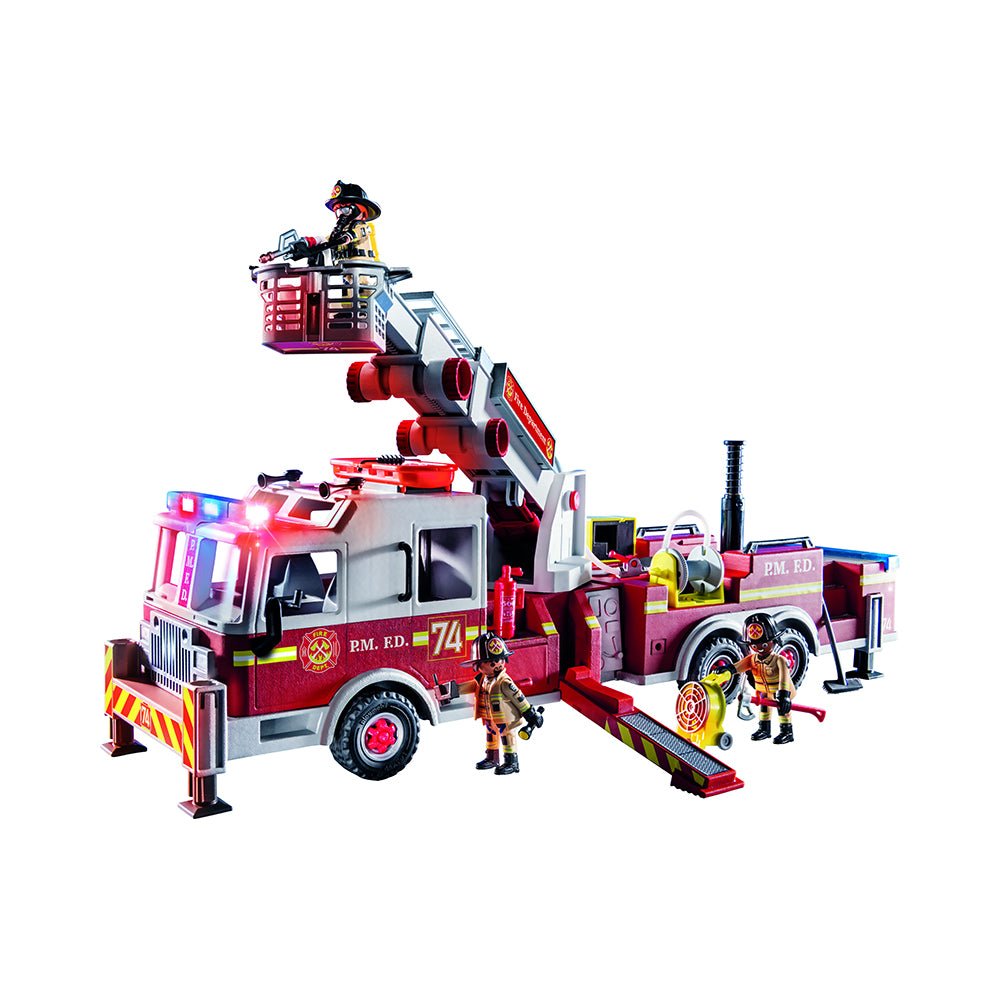 Fire Engine With Tower Ladder - Mastermind Toys___225502