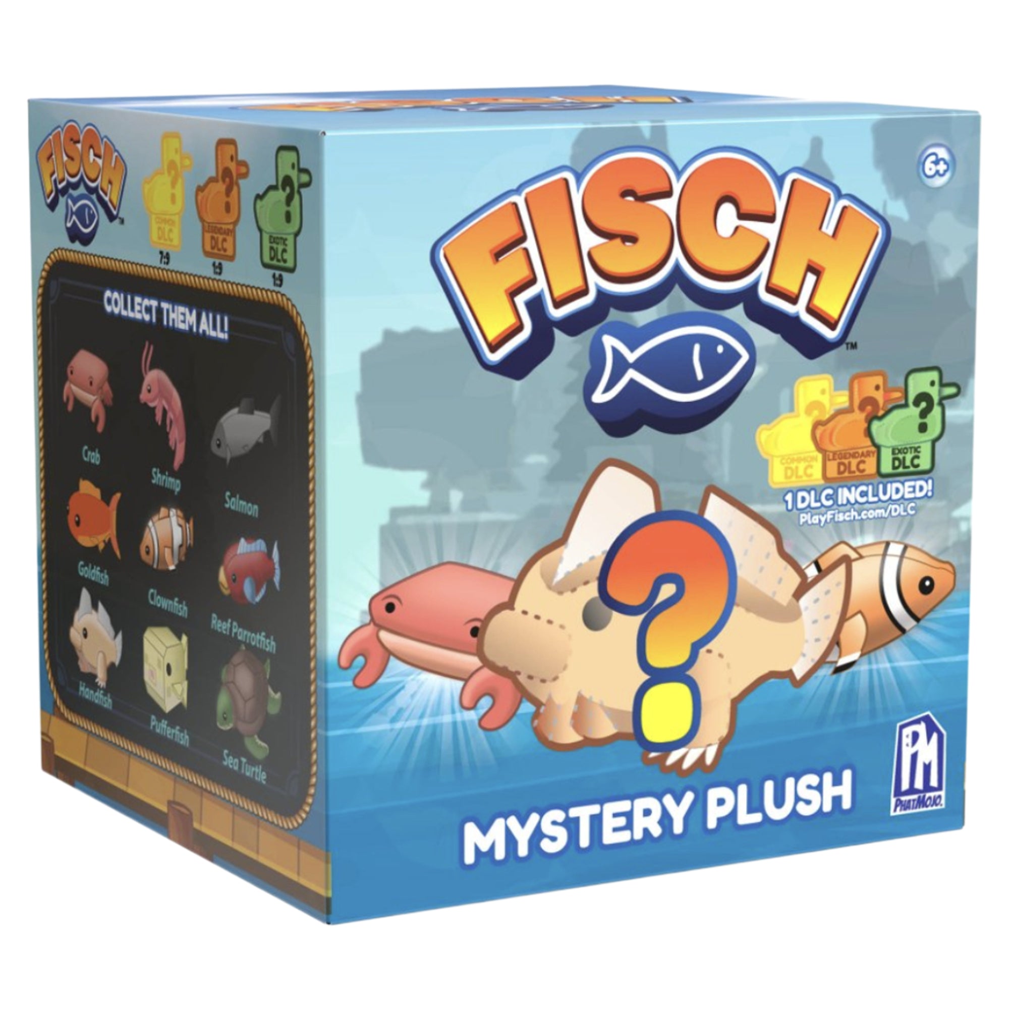 FISCH - Collectible Plush Assortment - 4" Blind - Mastermind Toys___248225