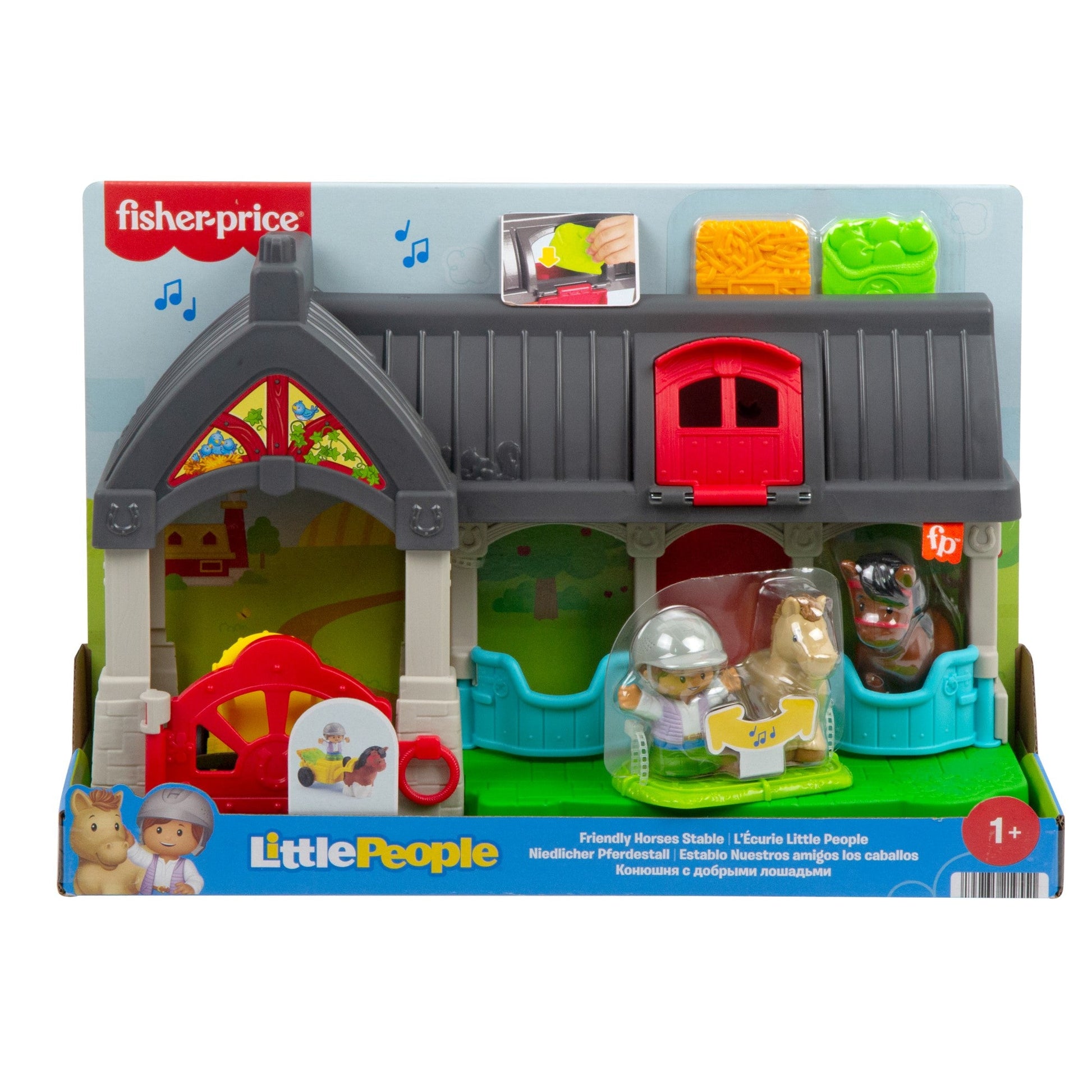 Fisher - Price® Little People® Friendly Horses Stable - Mastermind Toys___247981