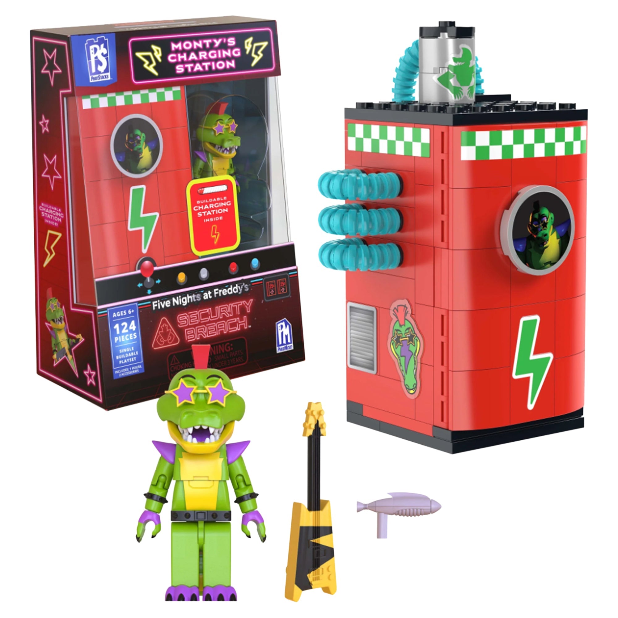 Five Nights at Freddy's - Single Buildable - Monty - Mastermind Toys___248935