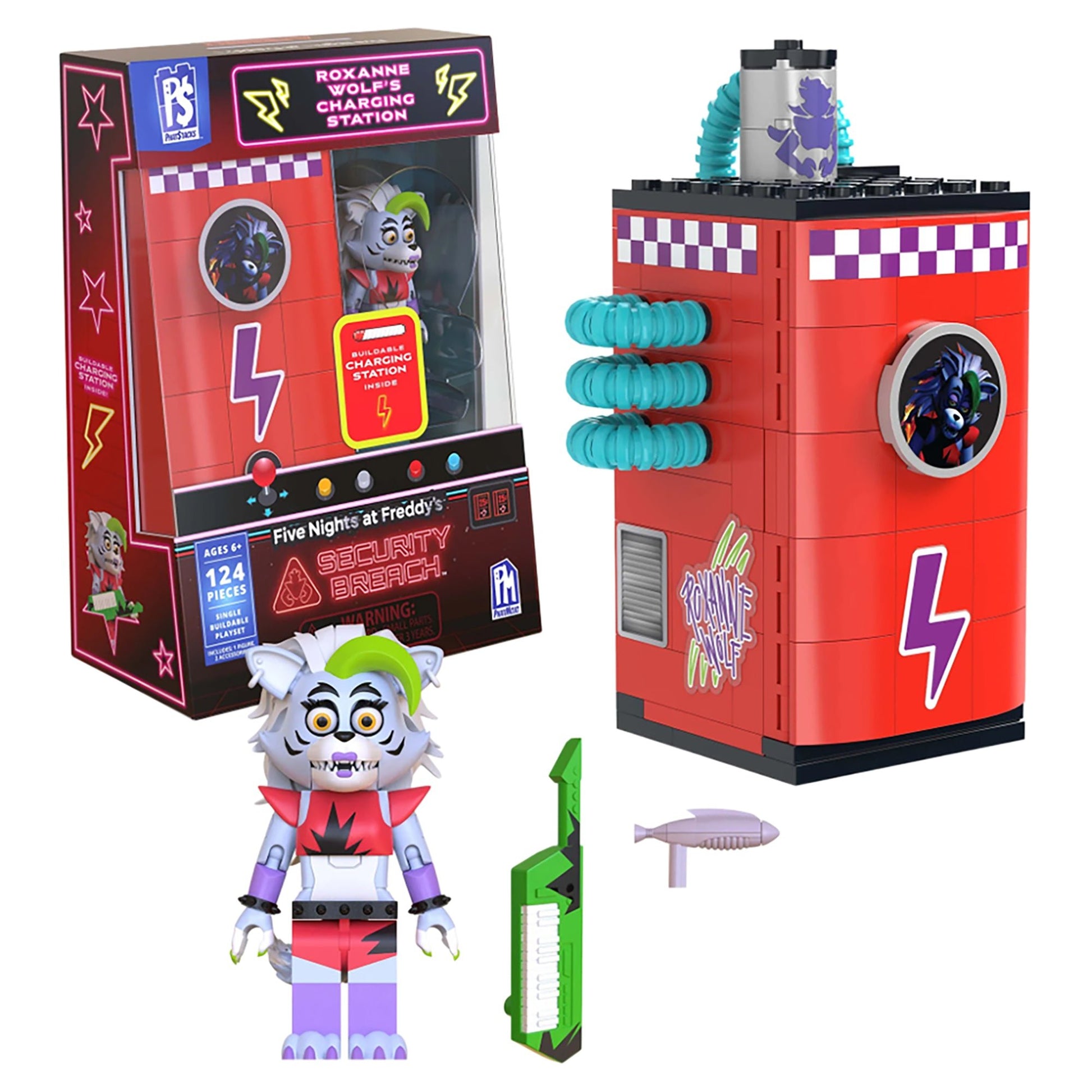 Five Nights at Freddy's - Single Buildable - Roxanne - Mastermind Toys___248936