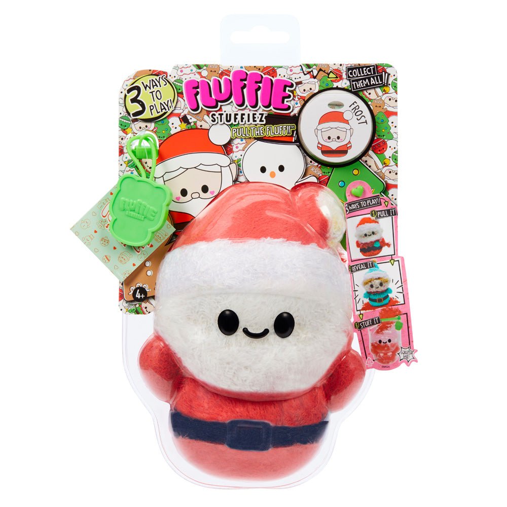 Fluffie Stuffiez Small Plush - Holiday Santa - Mastermind Toys___238284