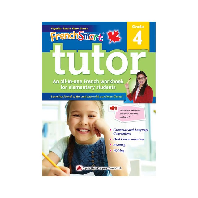 FrenchSmart Tutor: Grade 4 Book - Mastermind Toys___212450