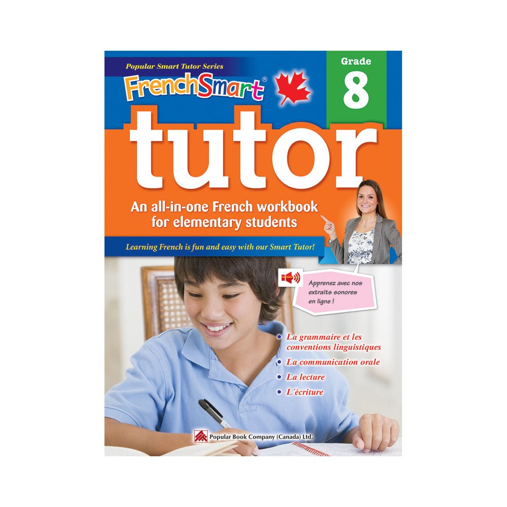 FrenchSmart Tutor: Grade 8 Book - Mastermind Toys___212455