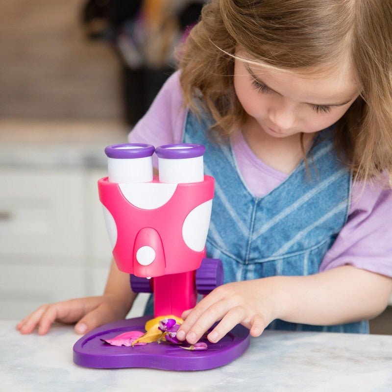 GeoSafari® Jr. My First Microscope (Pink) - Mastermind Toys___255182