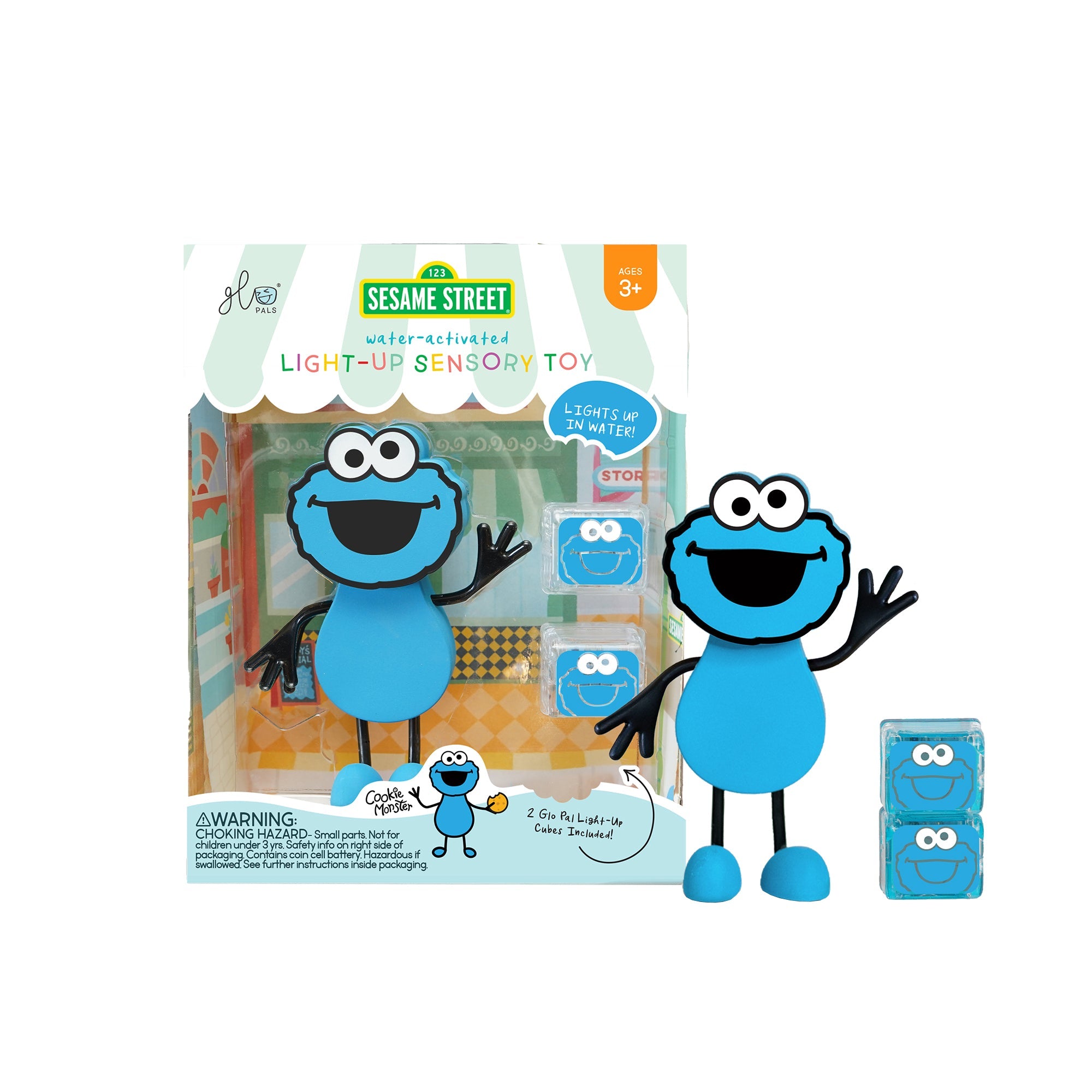 Glo Pals - Cookie Monster ENGLISH ONLY - Mastermind Toys___255573