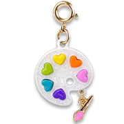 Gold Paint Palette Charm - Mastermind Toys___232840